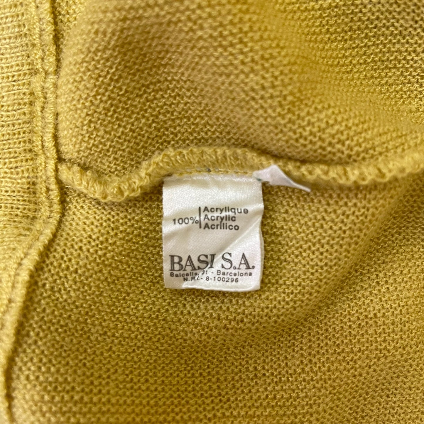 GC416 LACOSTE CHEMISE カーディガン 羽織り イエロー メンズ
