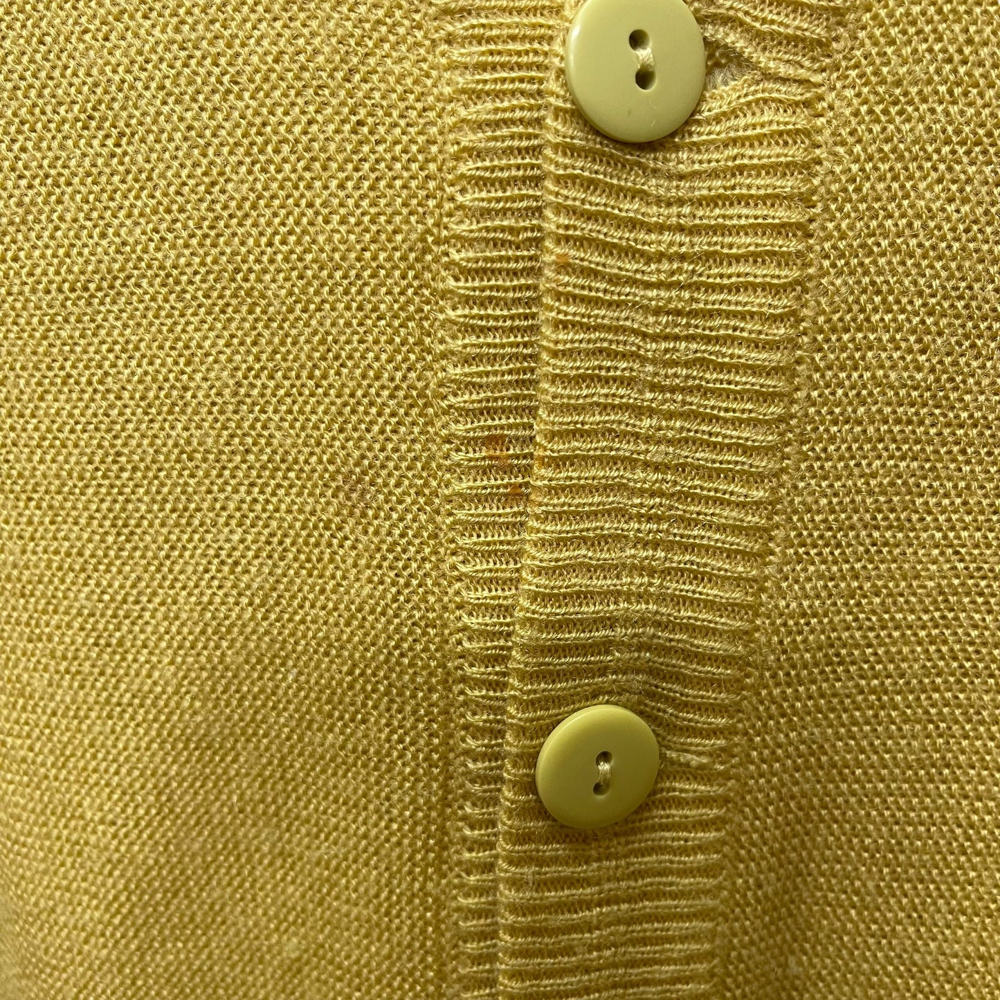 GC416 LACOSTE CHEMISE カーディガン 羽織り イエロー メンズ