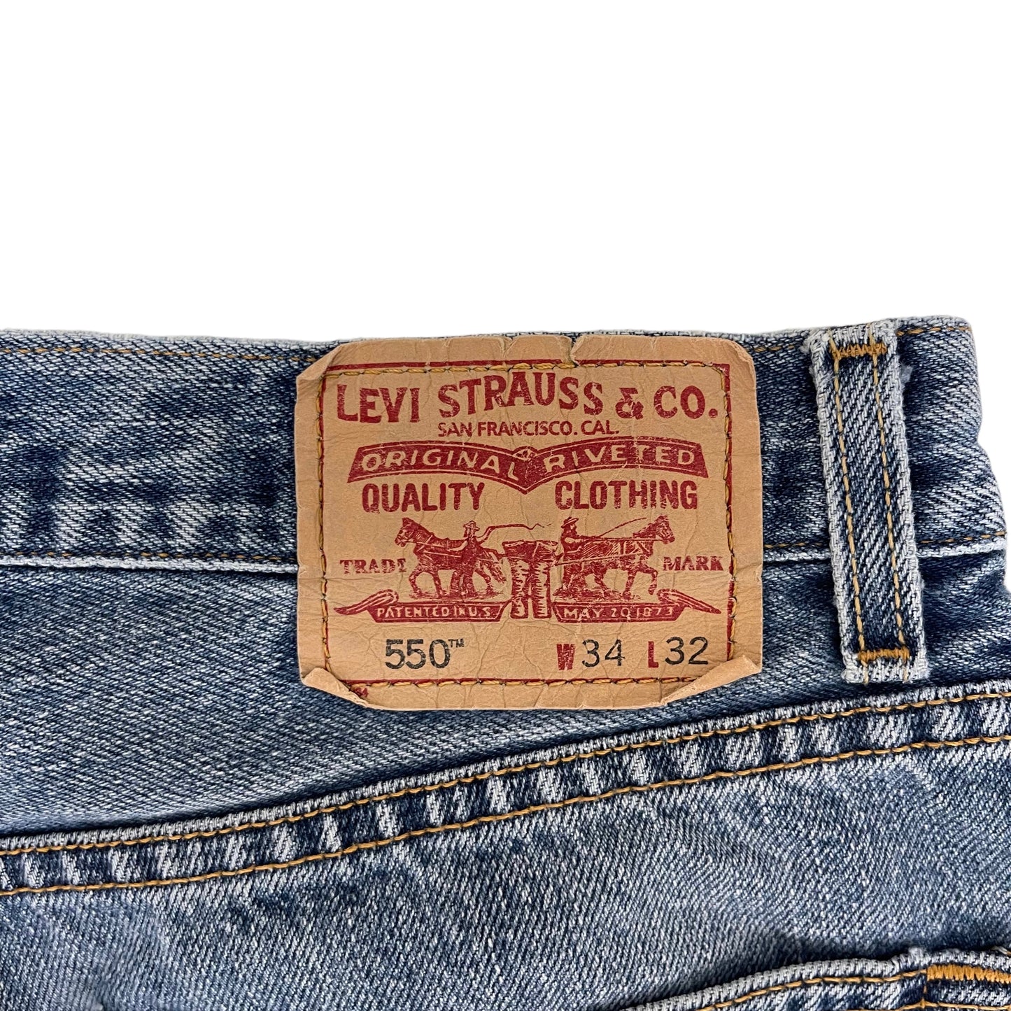 GC12 LEVIS 550 RELAXED FIT リーバイス デニムパンツ ジーンズ 34×32 メンズ