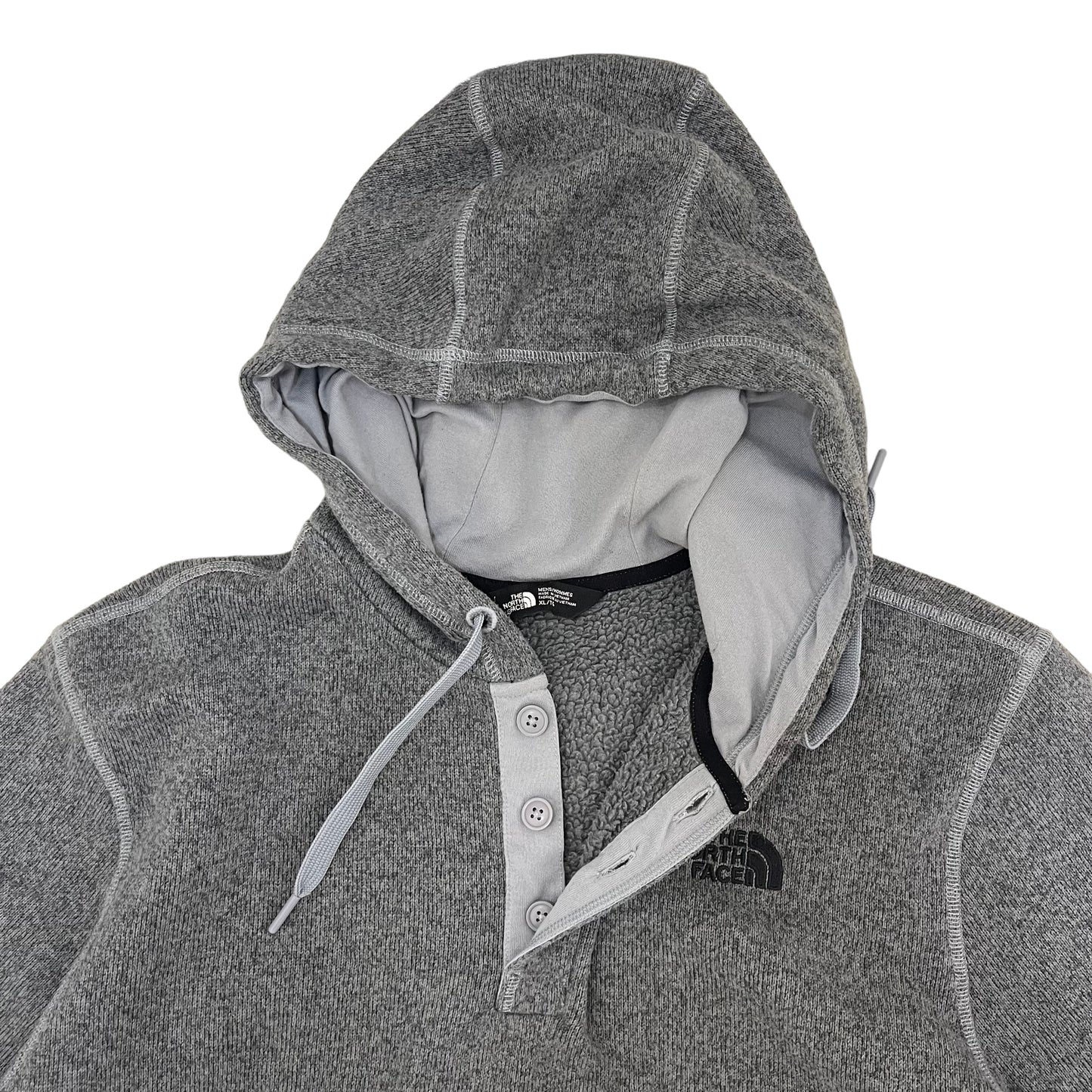 GC237 THE NORTH FACE フリーストップス 裏ボアトップス 裏ボア トップス グレー メンズ サイズXL