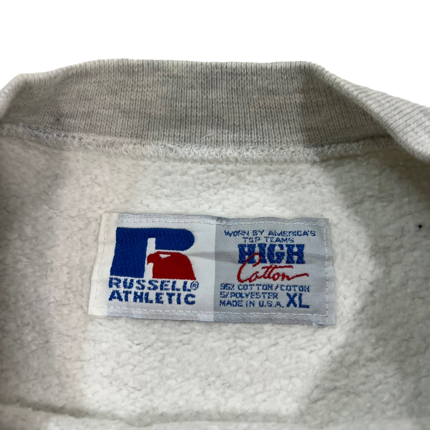 GM118 RUSSELL ATHLETIC ラッセルアスレチック 長袖 スウェット トレーナー グレー メンズ XL