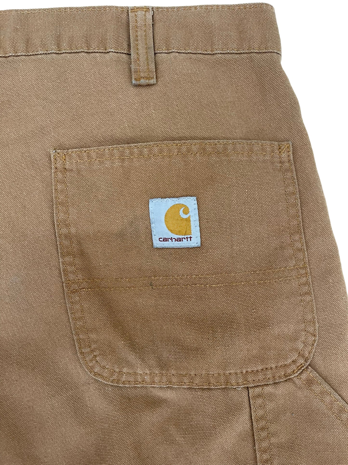 GC79 carhartt ダック生地 ワークパンツ ダックパンツ ベージュ メンズ サイズ38/32