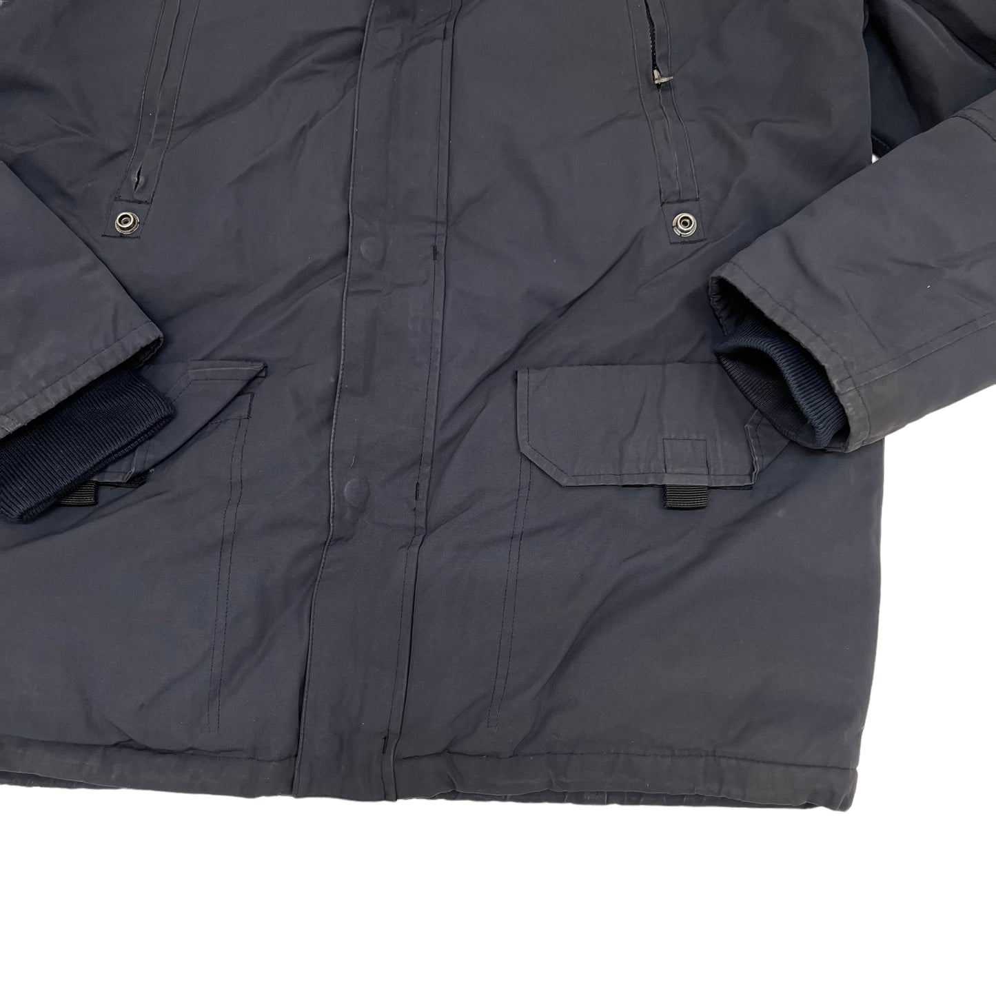 GM193 Levi's リーバイス 長袖 ジップアップ アウター トップス 羽織り 上着 ブラック系 メンズ 実寸参考