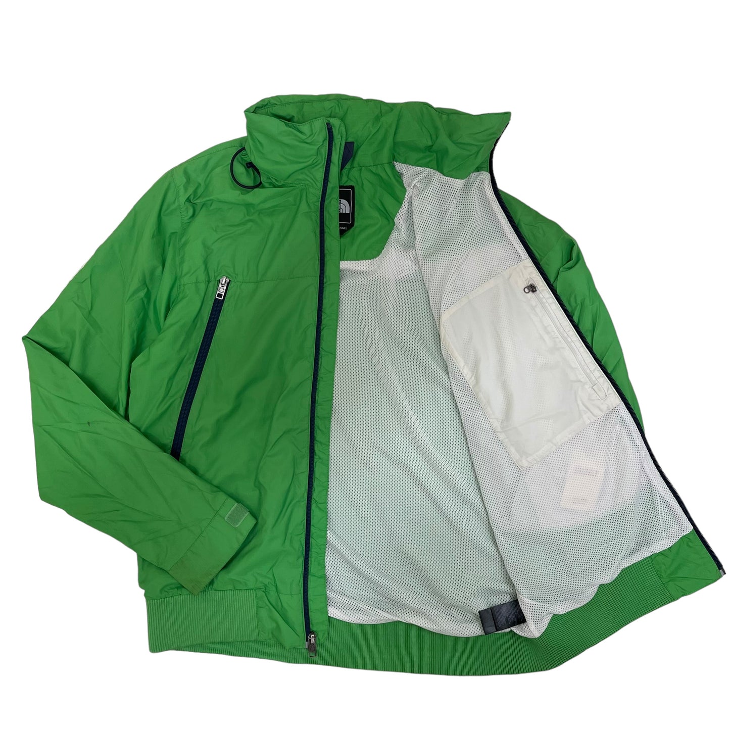 GC222 THE NORTH FACE ジップアップトップス トップス ジャケット グリーン メンズ サイズM