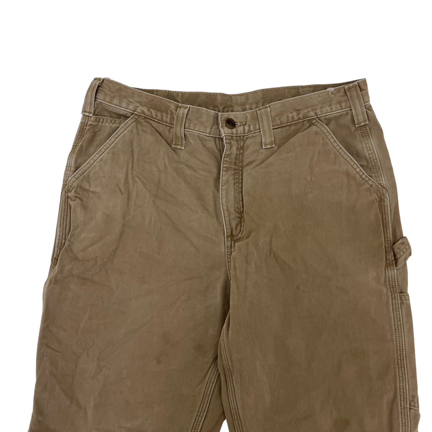 GM187 Carhartt カーハート ペインターパンツ ダックパンツ ロングパンツ 長ズボン ボトムス ベージュ系 メンズ 34