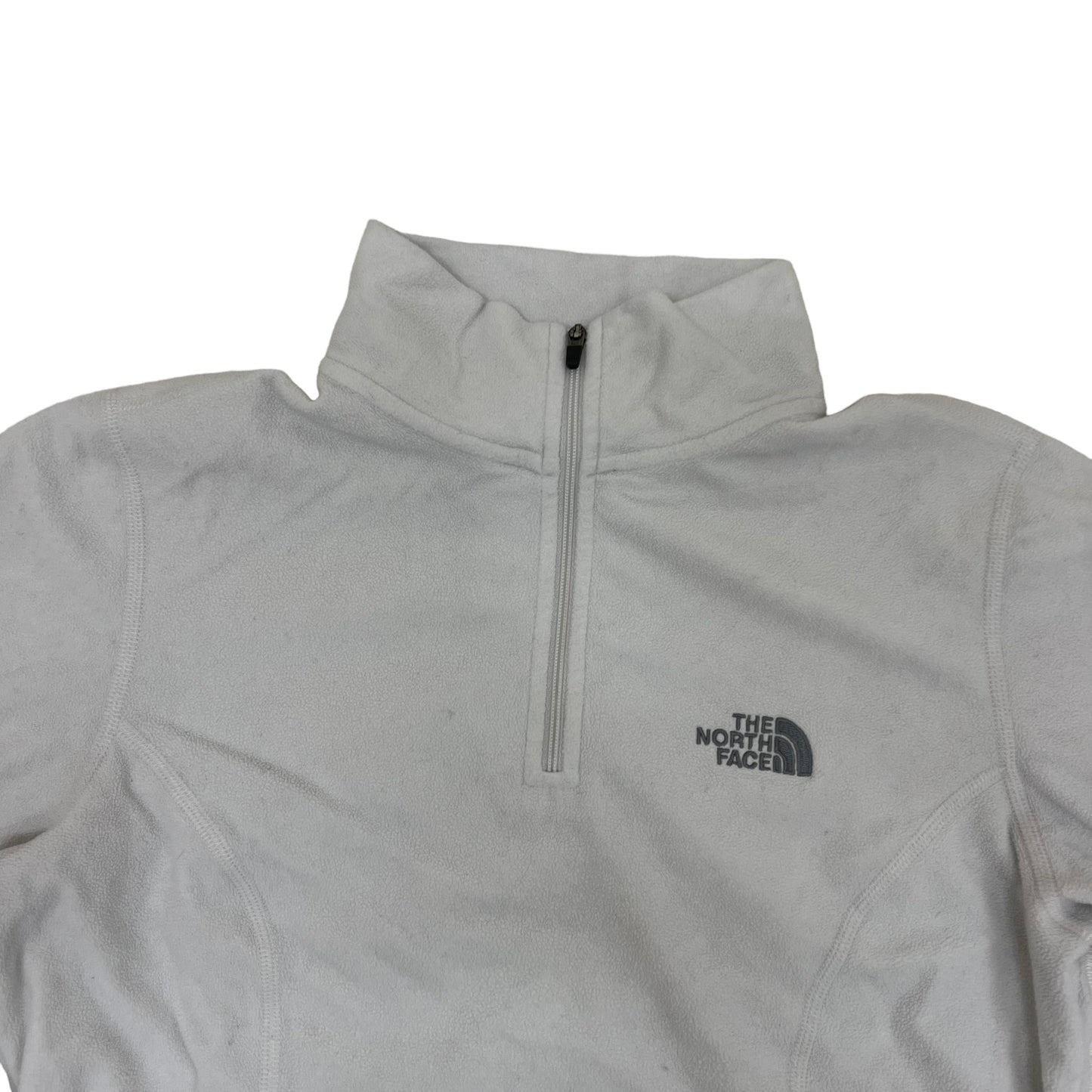 GM366 THE NORTH FACE ザノースフェイス 長袖 フリース トップス プルオーバー ホワイト レディース XS