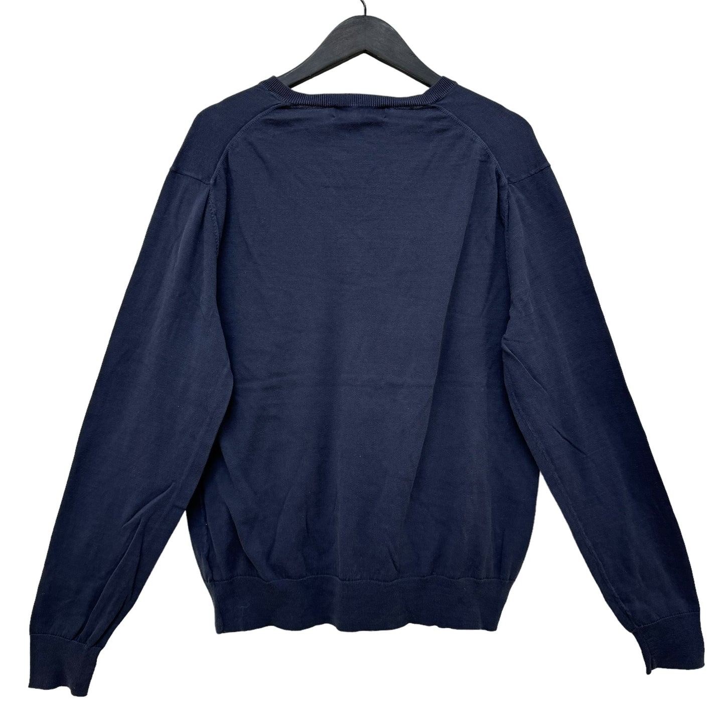 GC855 BROOKS BROTHERS ブルックスブラザーズ コットン 綿 100% トップス Vネック 長袖 グレー系 メンズ サイズM