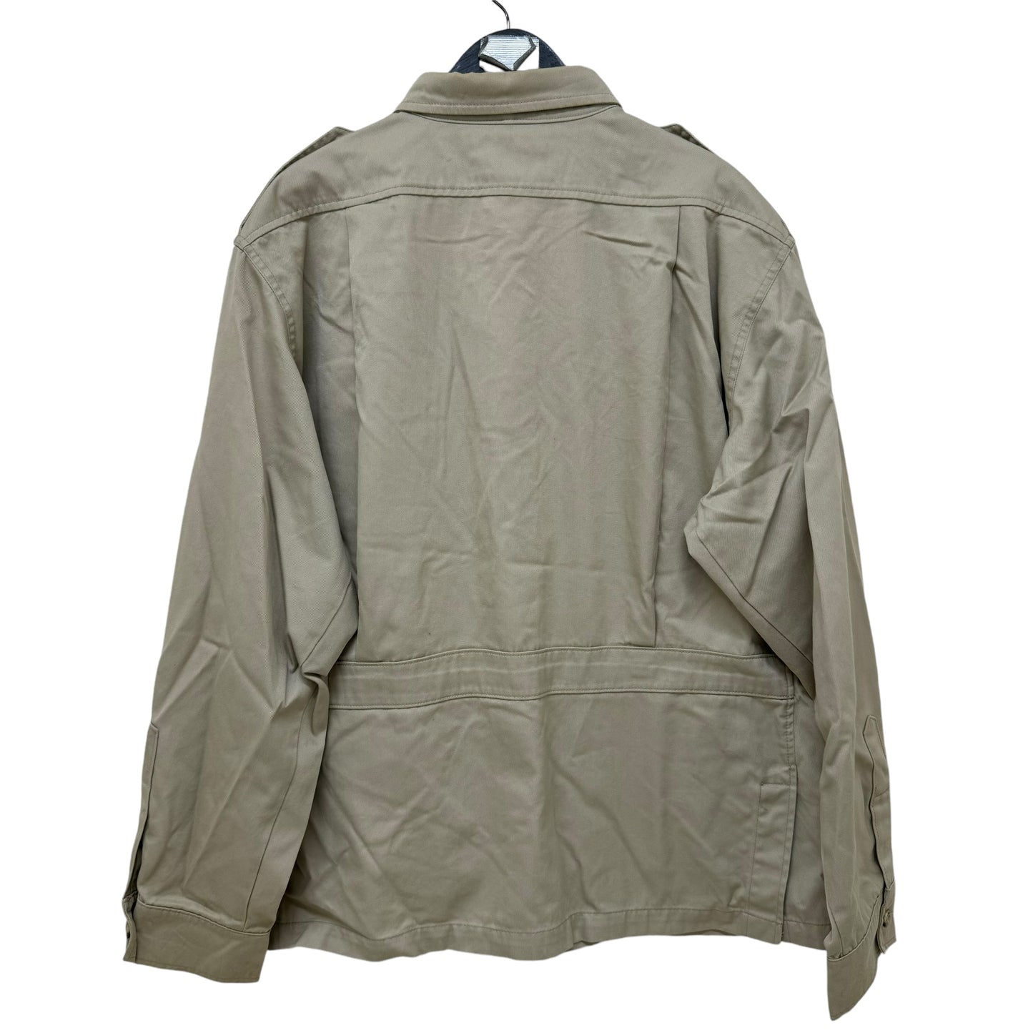 GC944 L.L.Bean エルエルビーン サファリジャケット ジャケット 羽織り トップス 長袖 ベージュ メンズ サイズXL