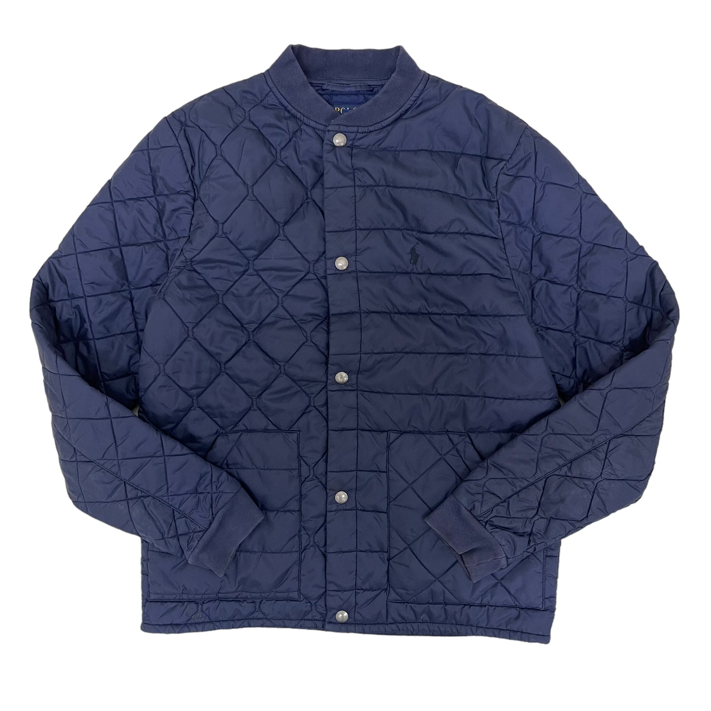 GC326 POLO RALPH LAUREN キルティングジャケット 中綿ジャケット ジャケット ネイビー レディース サイズXL