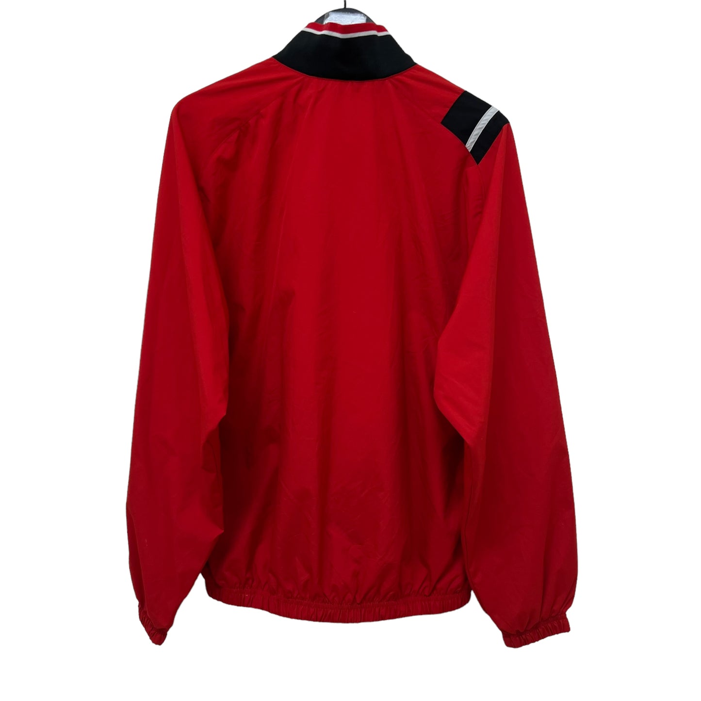 GM344 NIKE ナイキ 長袖 ジップアップ ジャケット 上着 羽織り トップス レッド メンズ XL