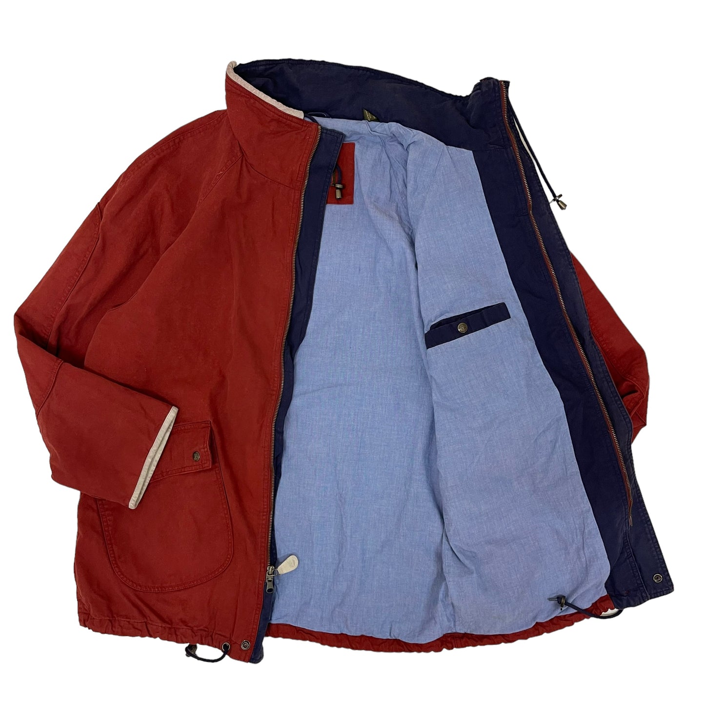 GC292 Timberland ダックジャケット ダック地 ジャケット レッド メンズ サイズL