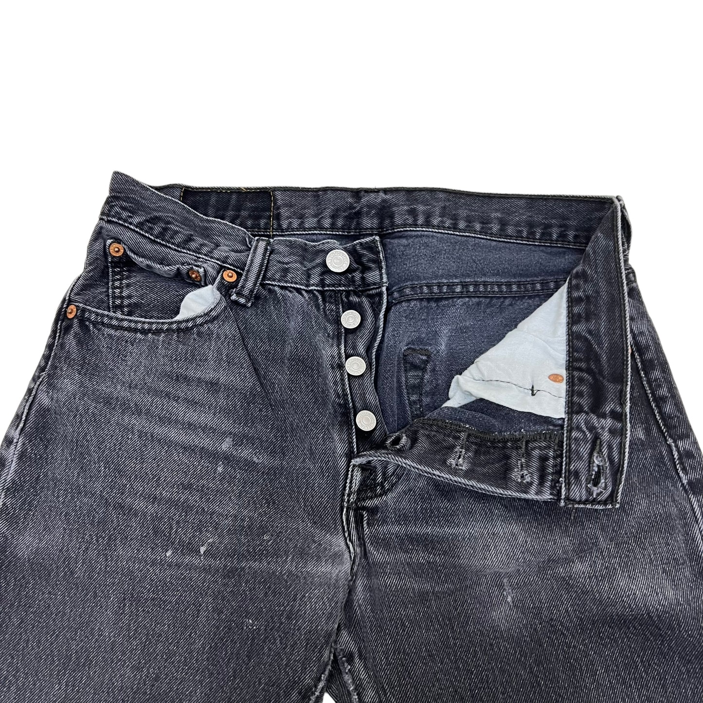 GM219 Levi's リーバイス 501 デニムパンツ ジーパン ジーンズ Gパン ロングパンツ ボトムス グレー系 メンズ W30