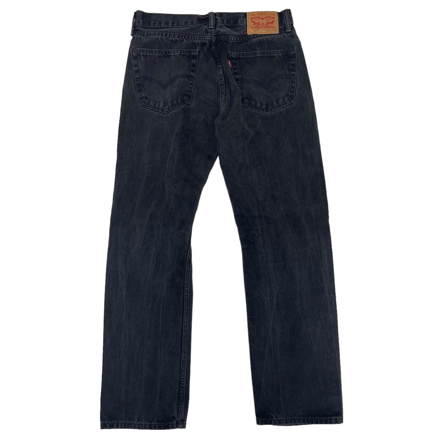 GC832 LEVI'S 505 リーバイス ブラックデニム デニム ジーパン ズボン ブラック メンズ サイズW34 L32