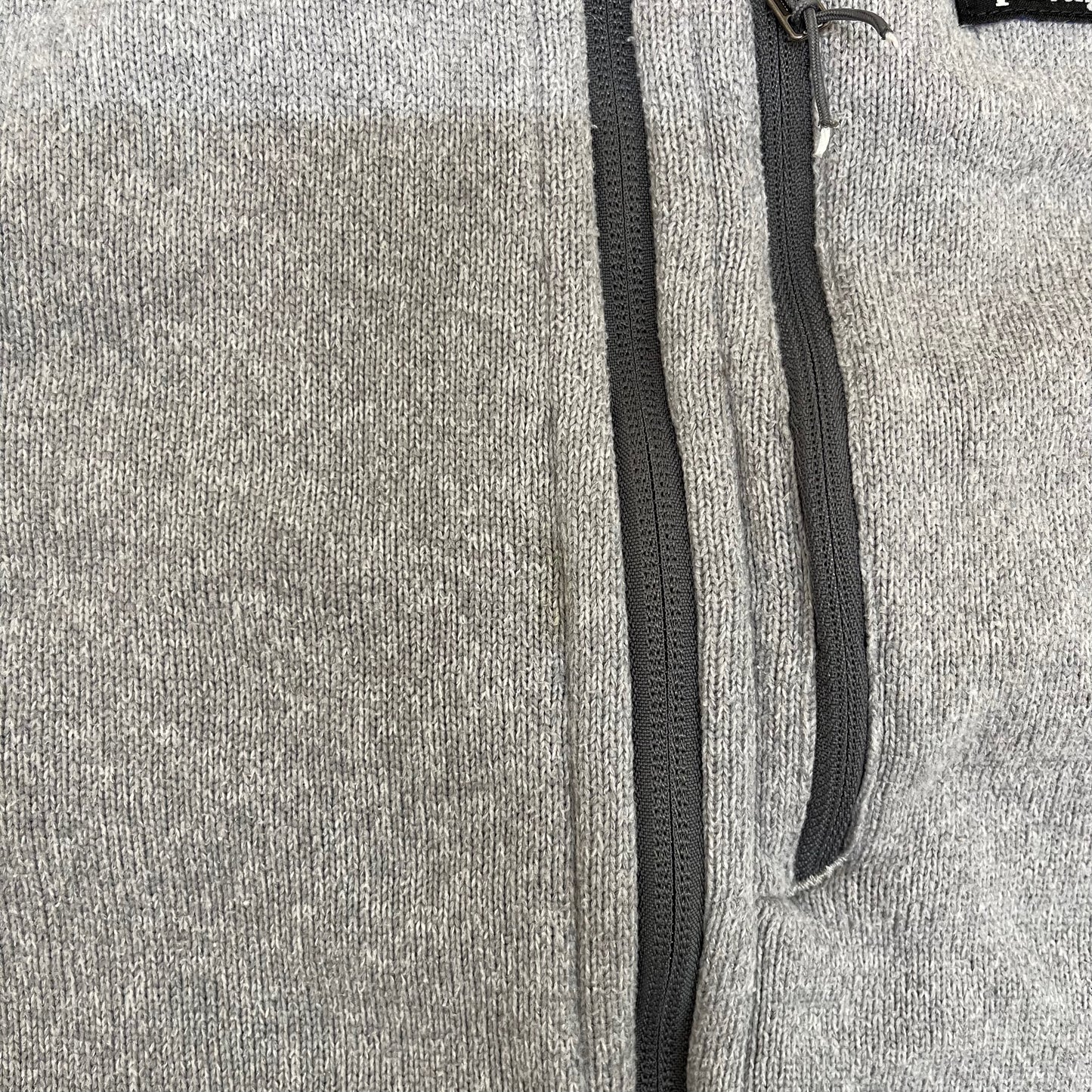 GC25 patagonia フリース パーカー グレー メンズ サイズL