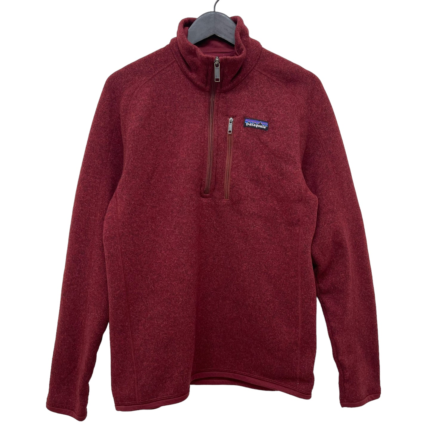 GC154 patagonia フリーストップス トップス ハーフジップアップ 赤茶系 メンズ サイズS