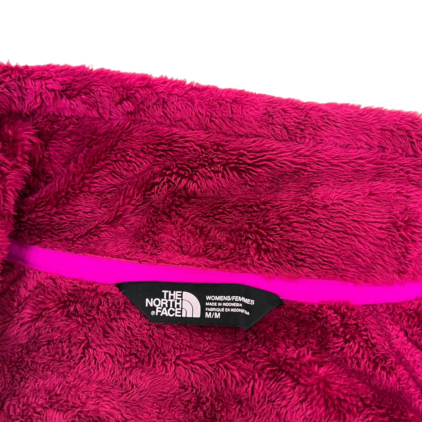GM162 THE NORTH FACE ザノースフェイス 長袖 ジップアップ フリース ジャケット トップス ピンク系 レディース M