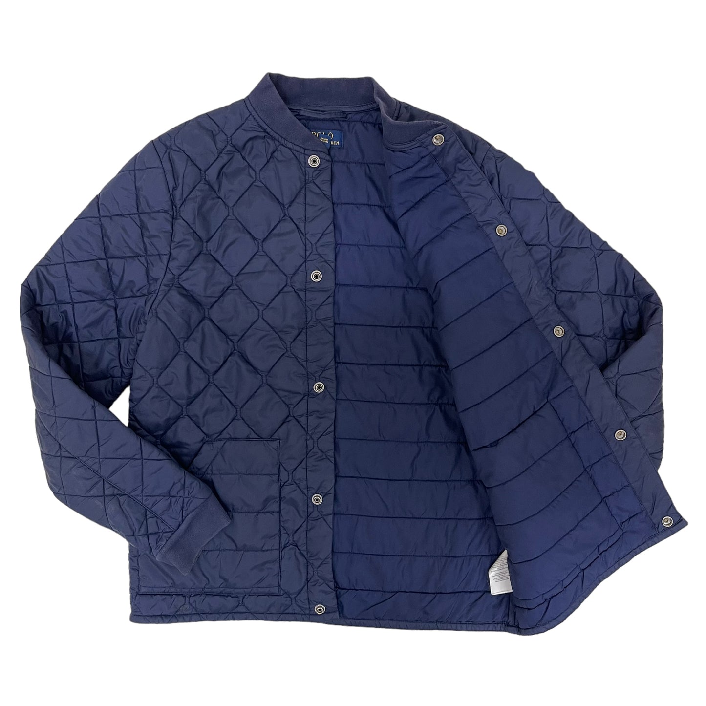 GC326 POLO RALPH LAUREN キルティングジャケット 中綿ジャケット ジャケット ネイビー レディース サイズXL