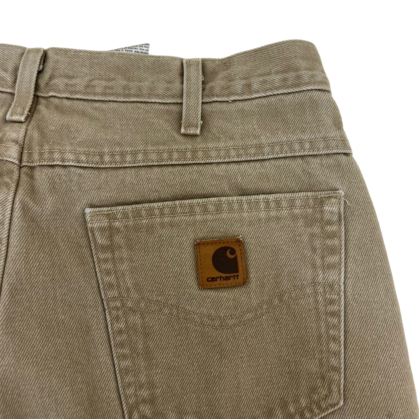 GM190 Carhartt カーハート ワークパンツ ロングパンツ 長ズボン ボトムス ベージュ系 メンズ 34