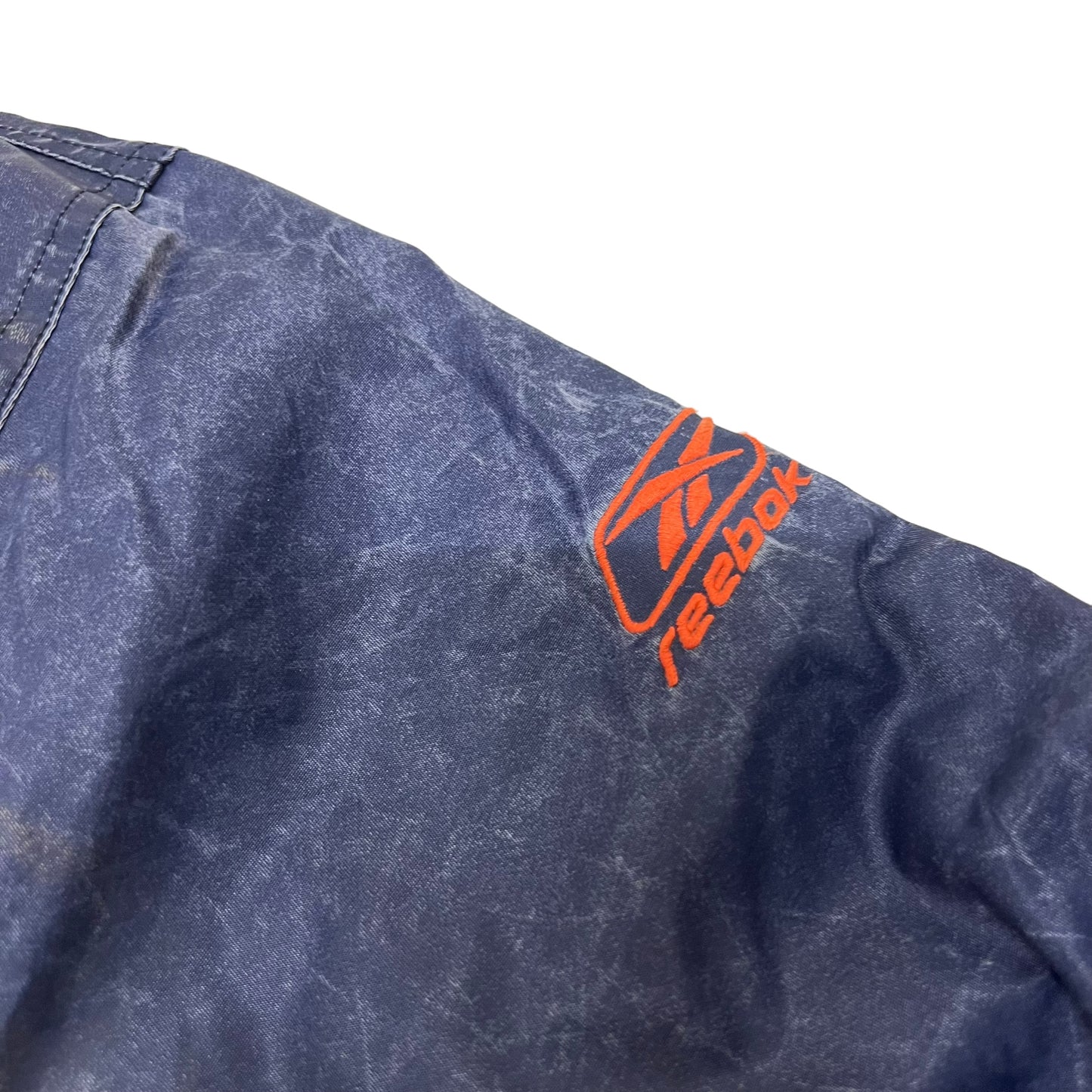 GM178 Reebok リーボック NFL GRIDIRON CLASSIC 長袖 スタジャン トップス ネイビー系 メンズ 3XL