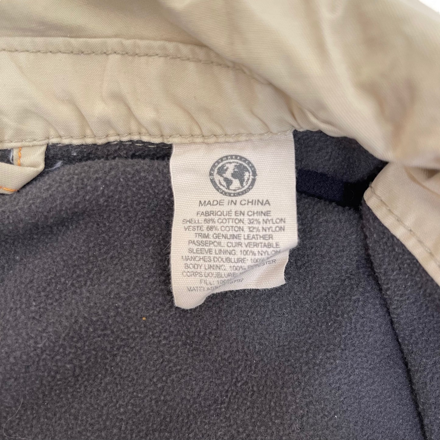 GC26 Timberland ティンバーランド ワークジャケット ベージュ メンズ サイズL