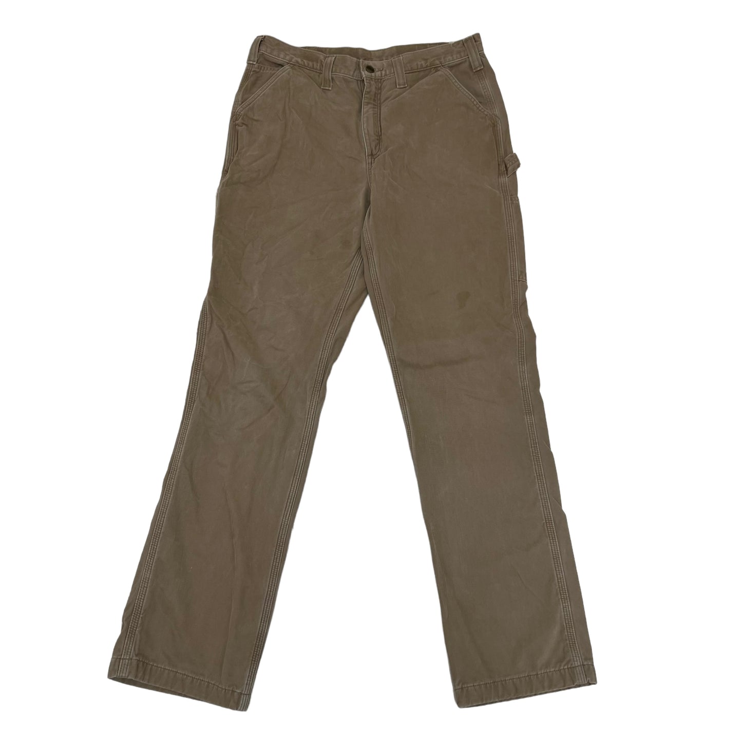 GM187 Carhartt カーハート ペインターパンツ ダックパンツ ロングパンツ 長ズボン ボトムス ベージュ系 メンズ 34