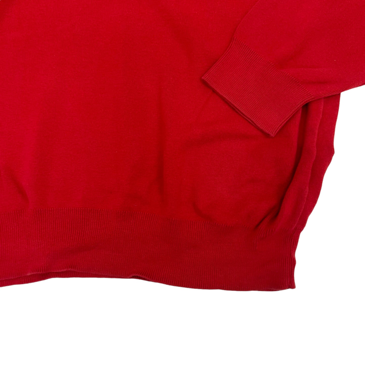 GM255 POLO RALPH LAUREN ポロラルフローレン 長袖 ニット トップス レッド メンズ L