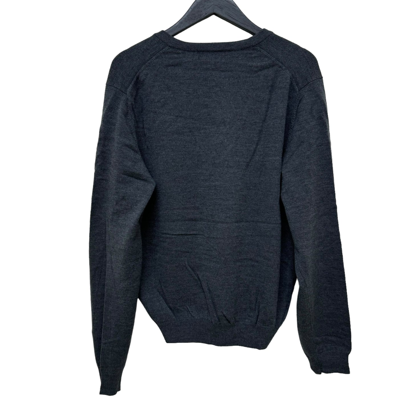 GC868 BROOKS BROTHERS ブルックスブラザーズ ウールニット ニットセーター ニット 長袖 グレー メンズ サイズM