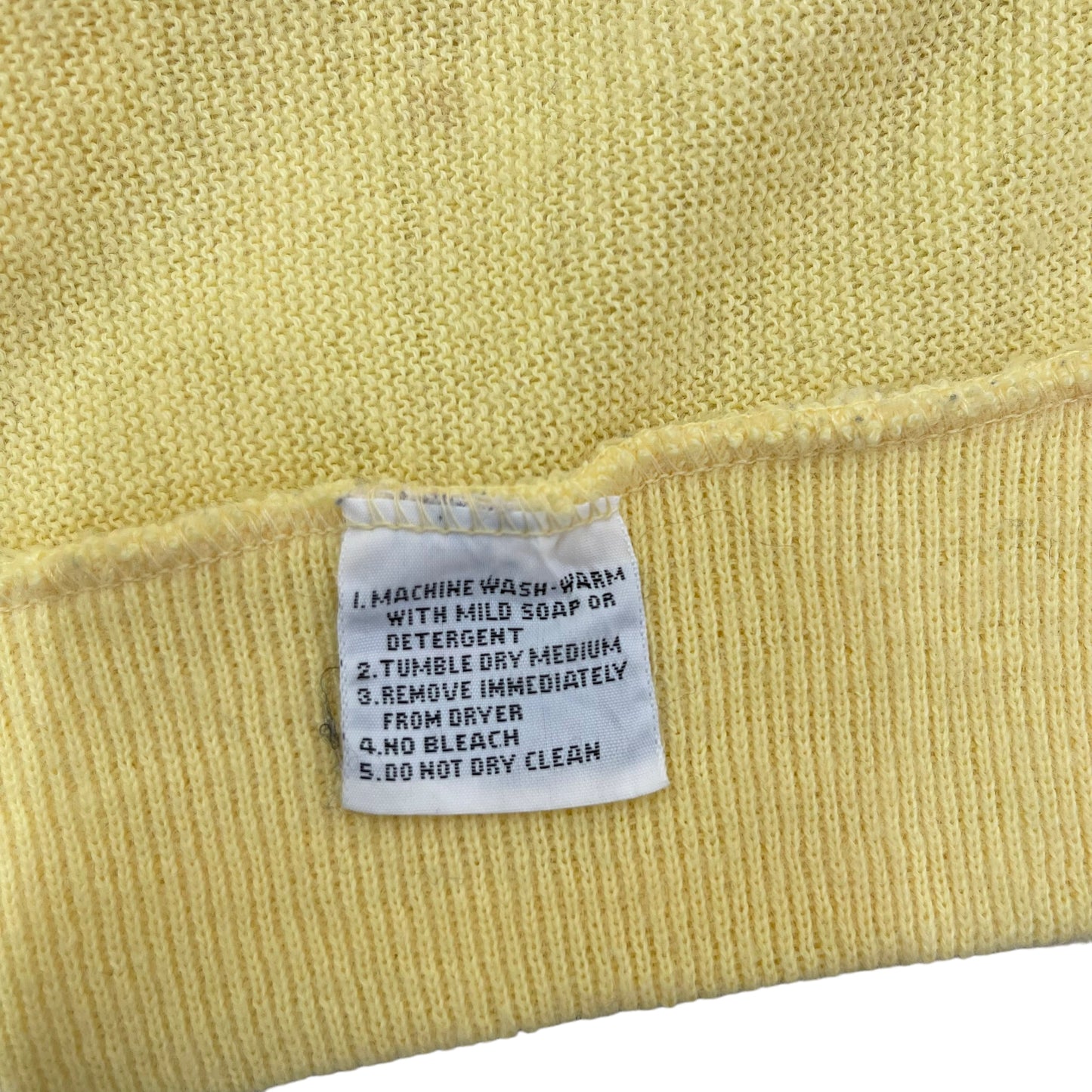 GC166 USA製 IZOD LACOSTE カーディガン 羽織り イエロー メンズ サイズL
