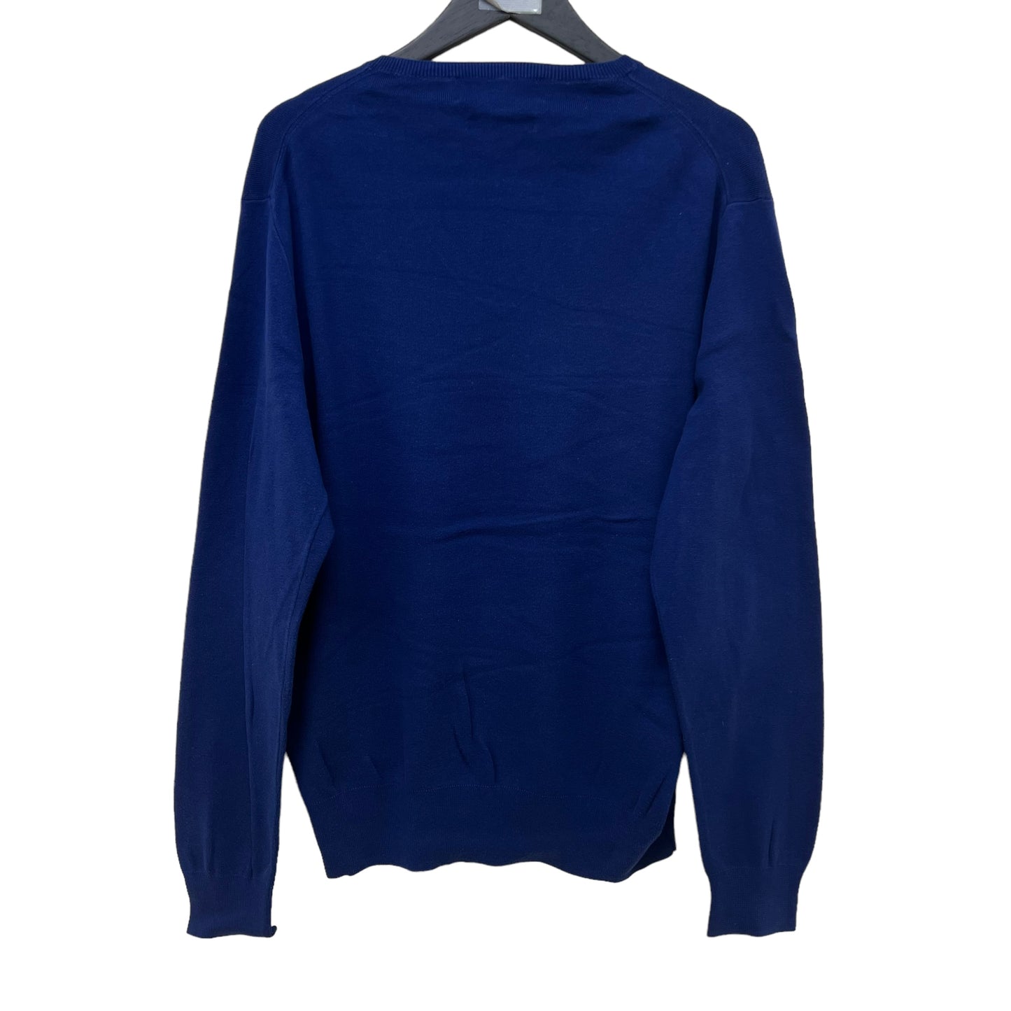 GM254 POLO RALPH LAUREN ポロラルフローレン 長袖 ニット トップス Vネック ネイビー メンズ L