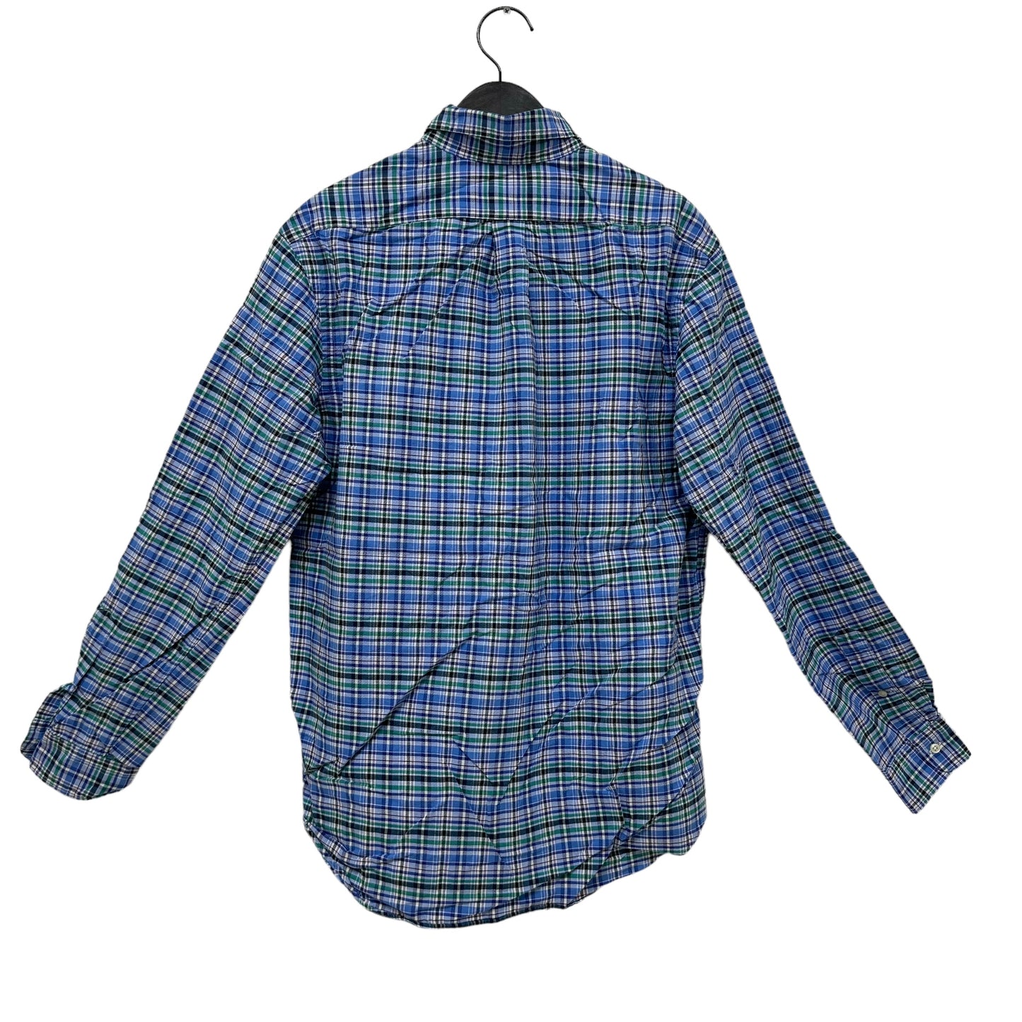 GC836 RALPH LAUREN ラルフローレン チェックシャツ シャツ デザインシャツ 長袖 ブルー メンズ サイズL