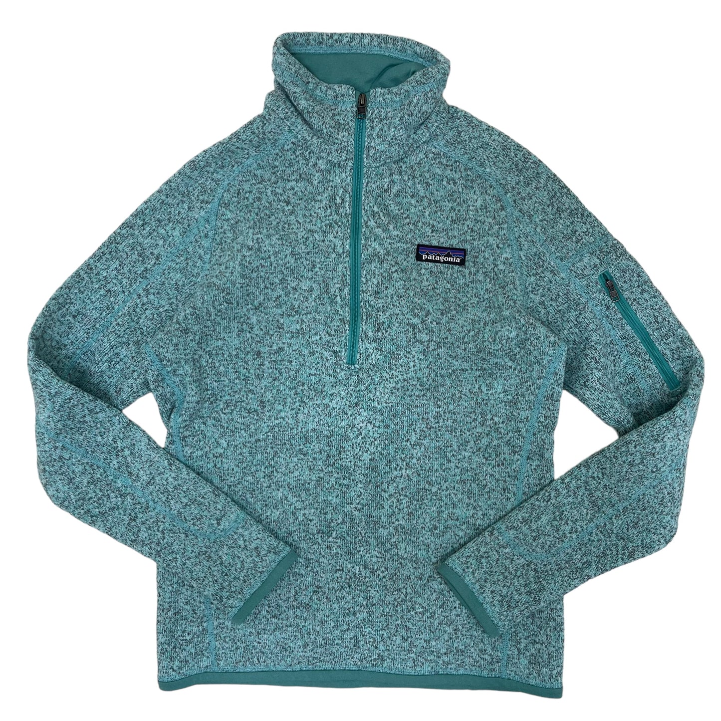 GC338 patagonia フリーストップス トップス ハーフジップアップ ミントグリーン レディース サイズS