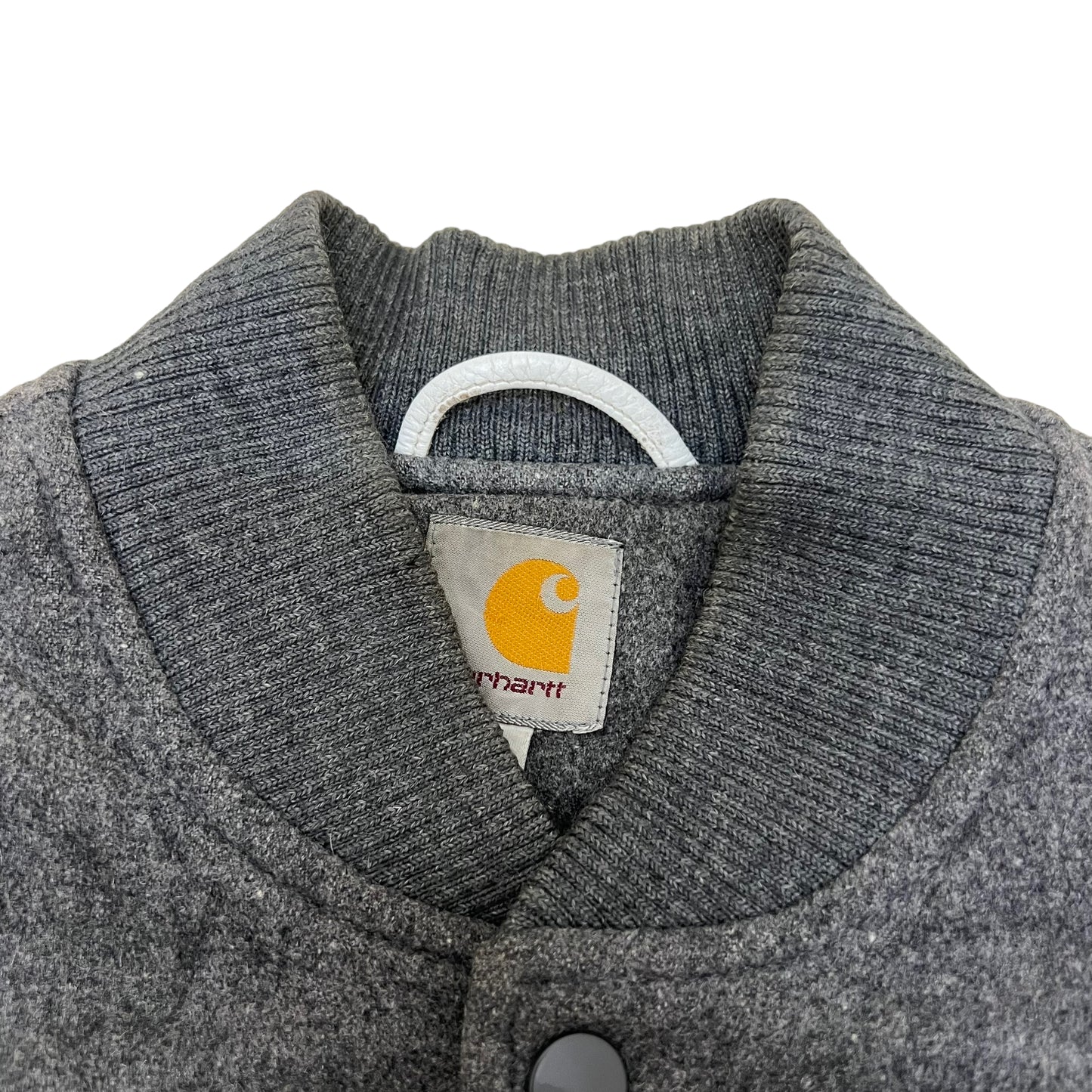 GM128 Carhartt カーハート 長袖 スナップボタン ジャケット 上着 羽織り トップス グレー系 メンズ L