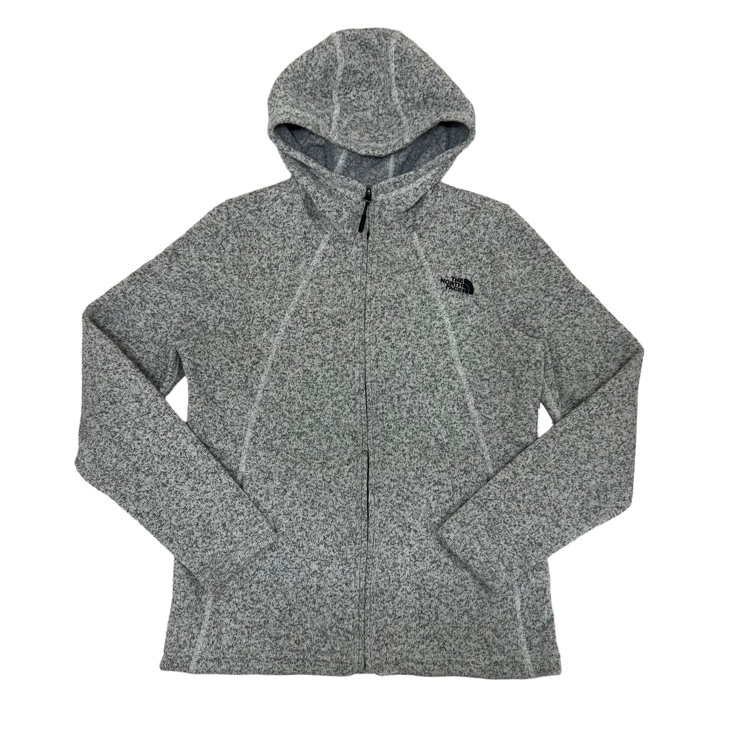 GM389 THE NORTH FACE ザノースフェイス 長袖 パーカー ジャケット 上着 羽織り トップス グレー系 レディース M