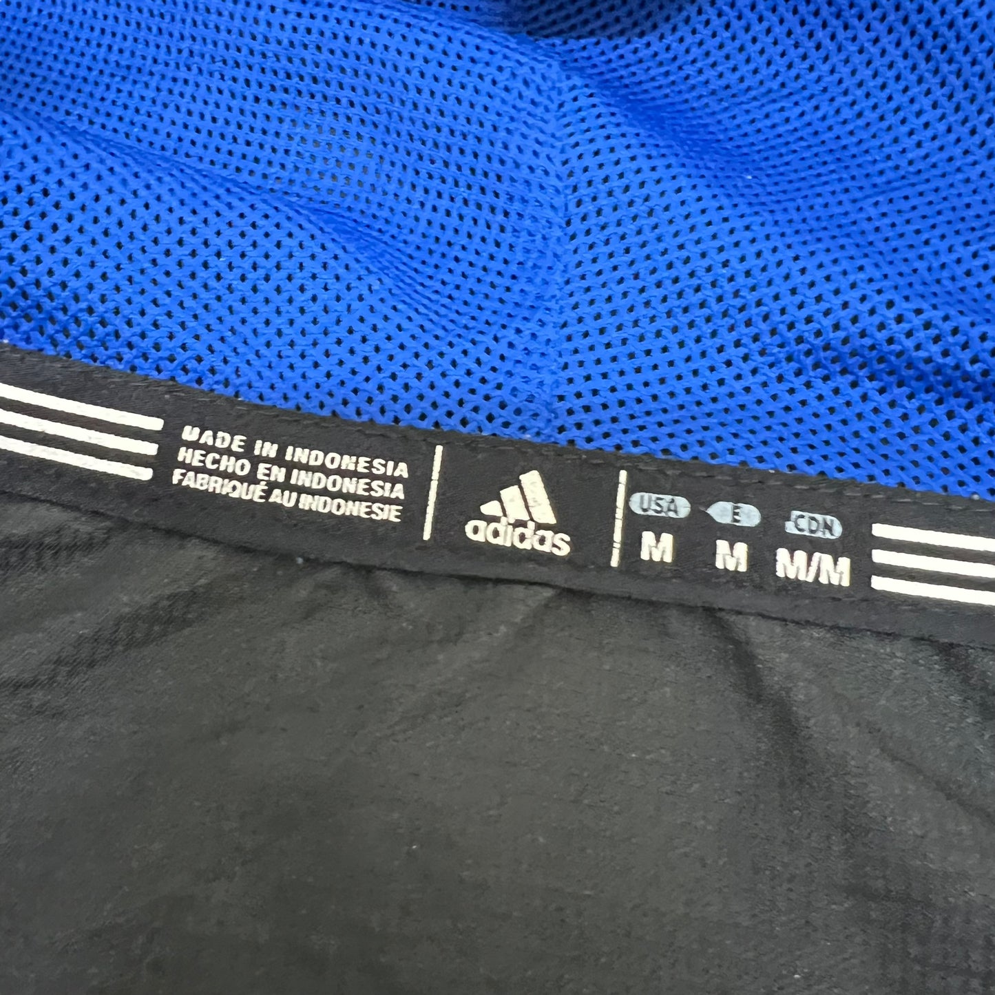 GM334 adidas アディダス 長袖 ジップアップ ジャケット 上着 羽織り トップス ブラック メンズ M