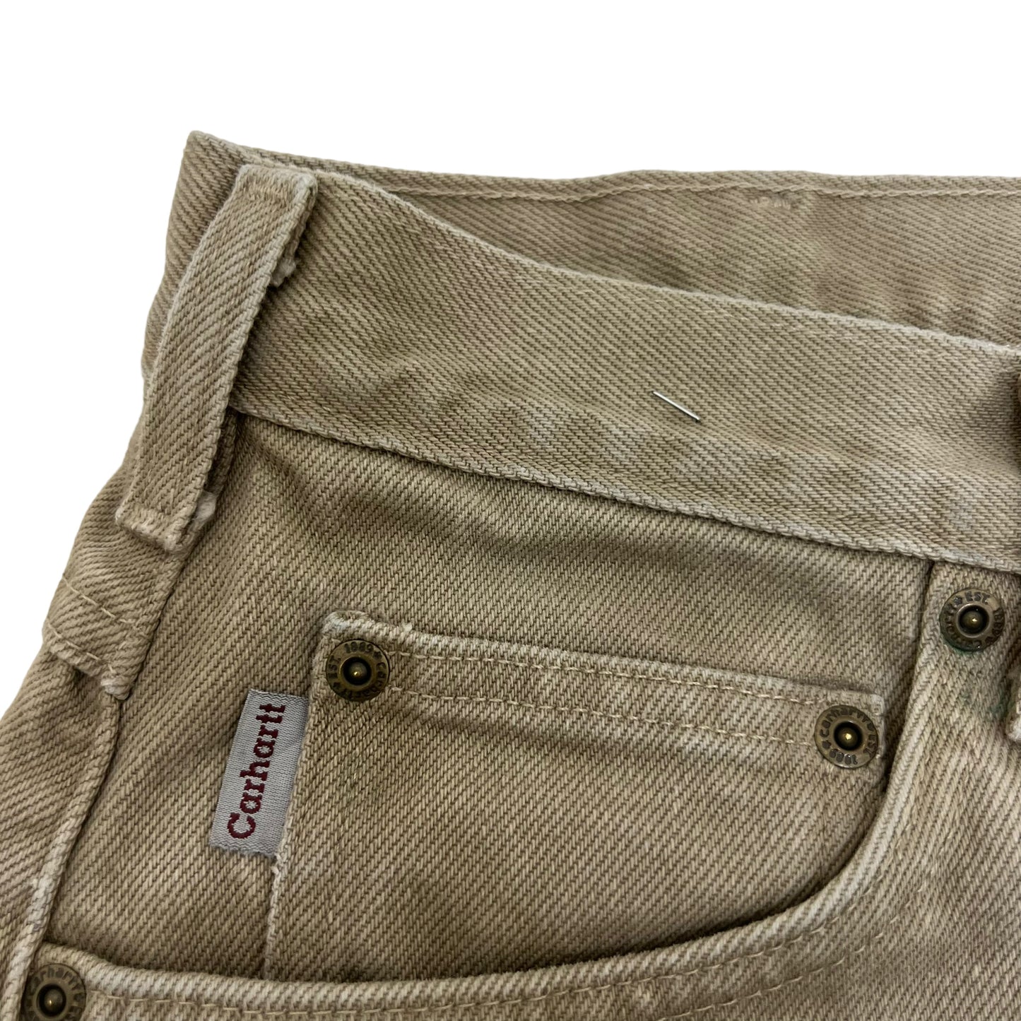 GM190 Carhartt カーハート ワークパンツ ロングパンツ 長ズボン ボトムス ベージュ系 メンズ 34