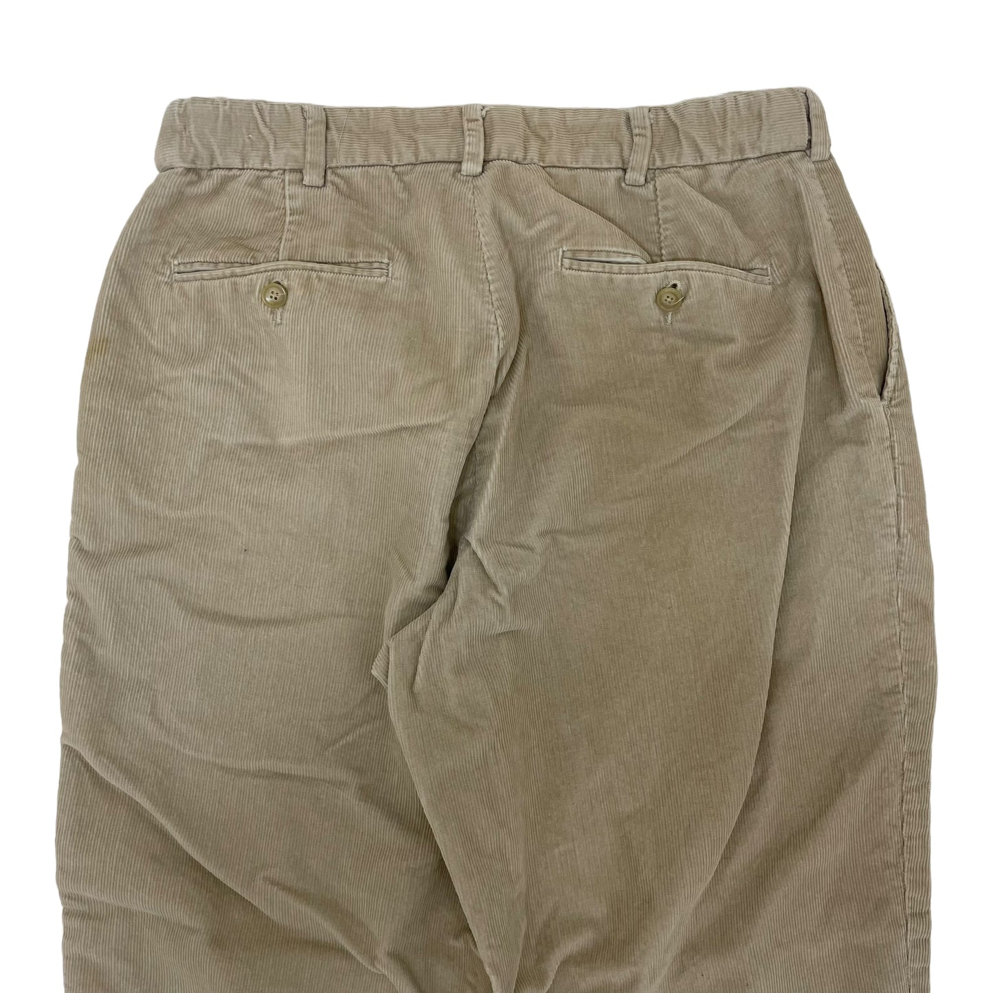 GC309 LANDS'END traditional fit コーデュロイパンツ ズボン パンツ ボトムス ベージュ メンズ サイズ32