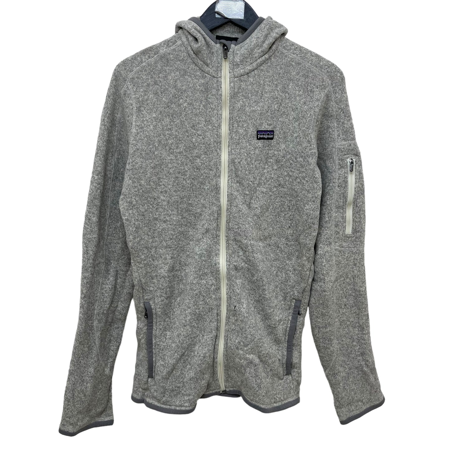 GC246 patagonia フリーストップス トップス ジップアップ 裏ボアトップス フーディー グレー レディース サイズL