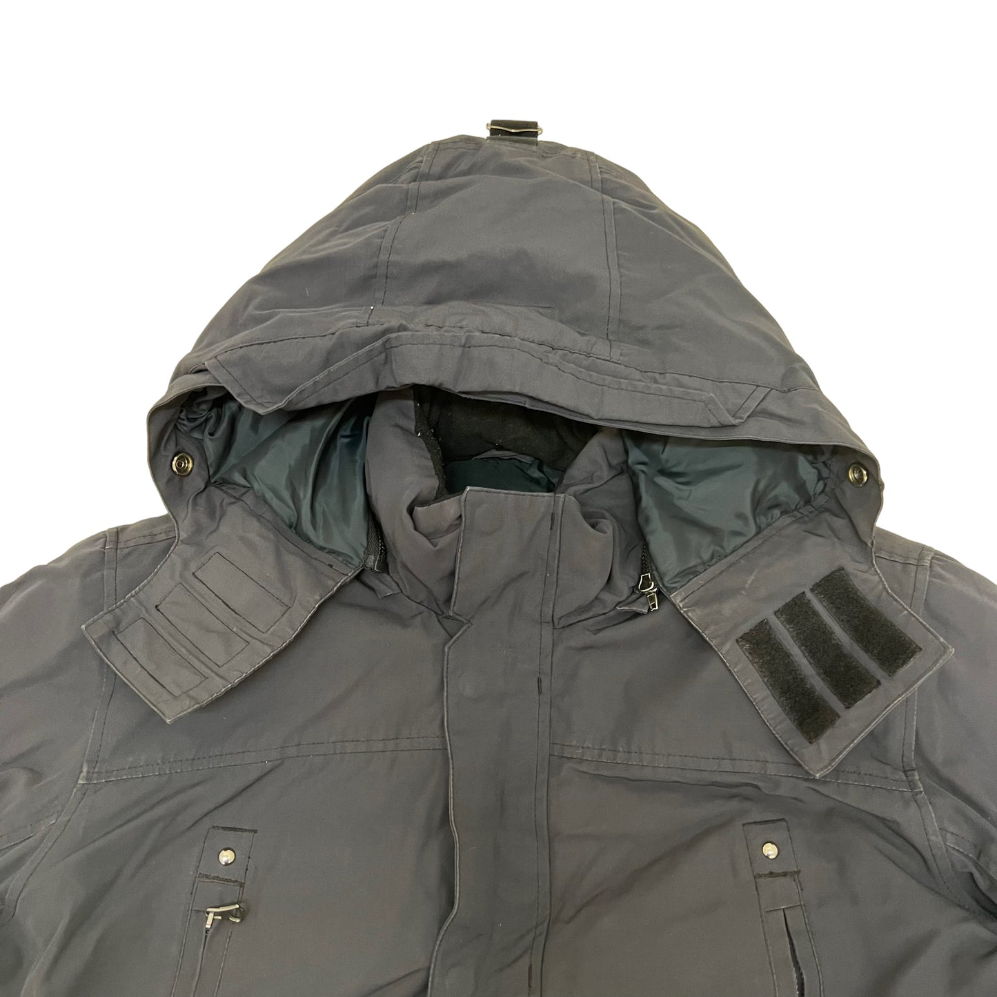 GM193 Levi's リーバイス 長袖 ジップアップ アウター トップス 羽織り 上着 ブラック系 メンズ 実寸参考