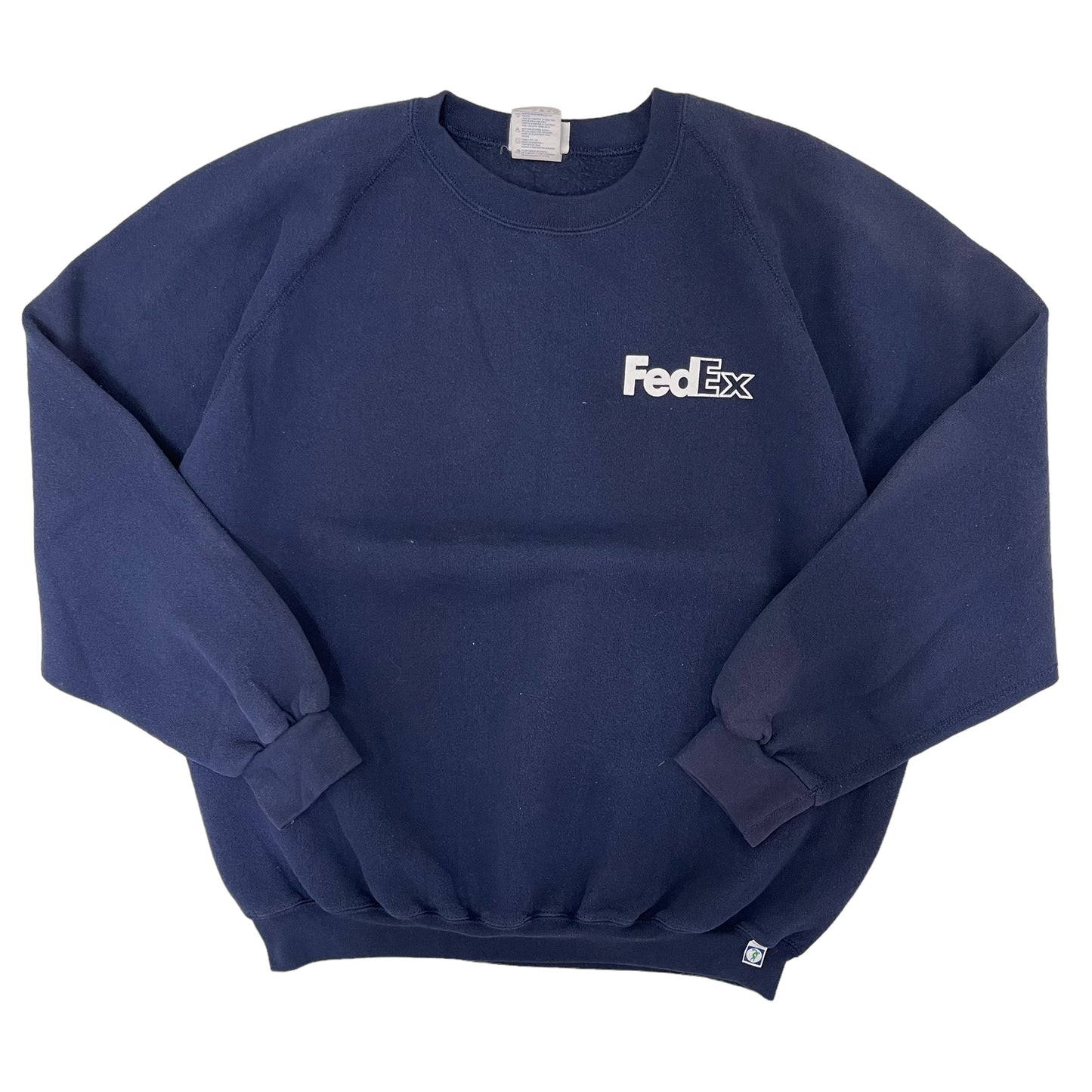 GC411 DISCUS AT HLETIC FedEx フリーストレーナー トレーナー プルオーバー ネイビー メンズ サイズXL