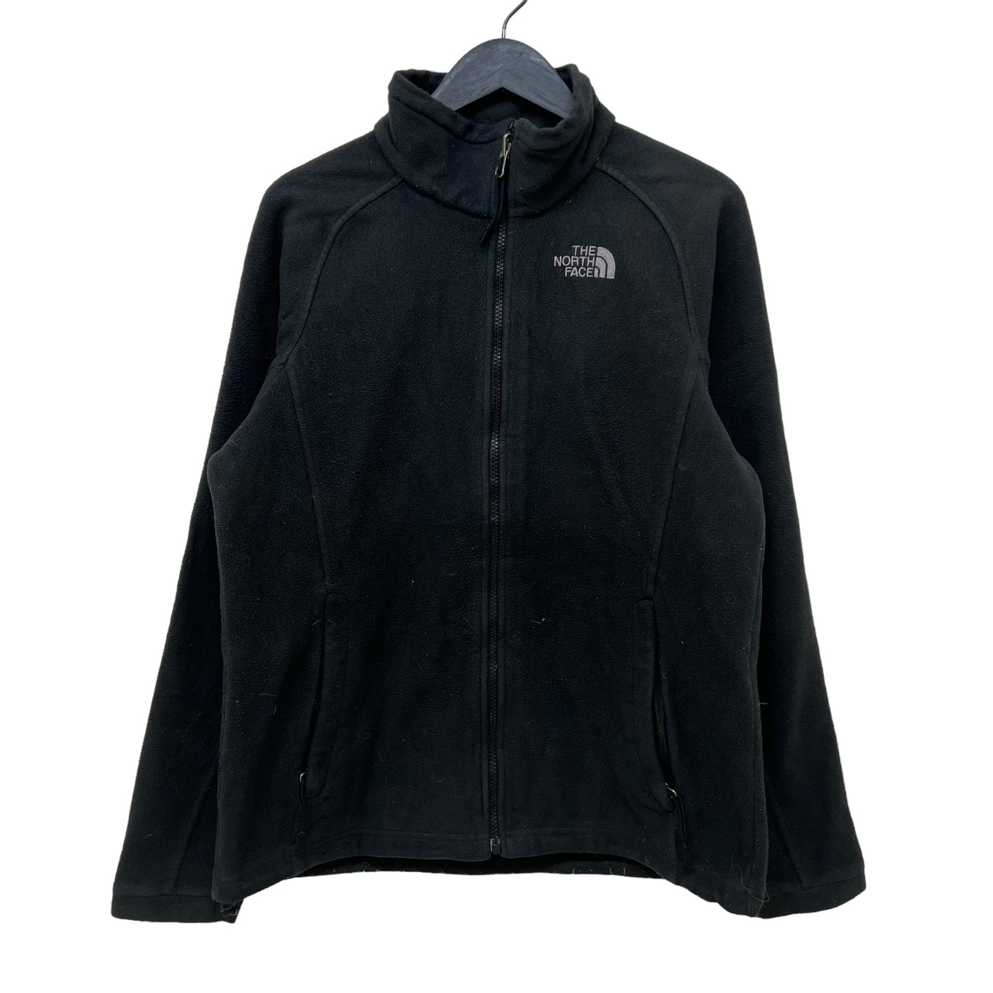 GM387 THE NORTH FACE ザノースフェイス 長袖 フリース ジャケット 上着 羽織り トップス ブラック レディース L