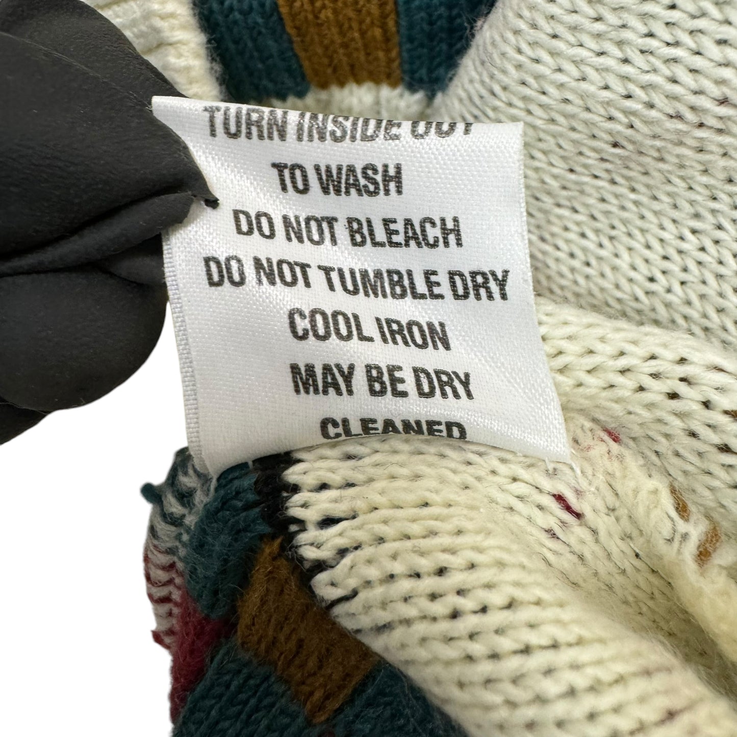 GC968 UK製 THE SWEATER SHOP ザセーターショップ ニットセーター セーター デザインセーター 3Dプルオーバーニット プルオーバー 長袖 総柄 メンズ