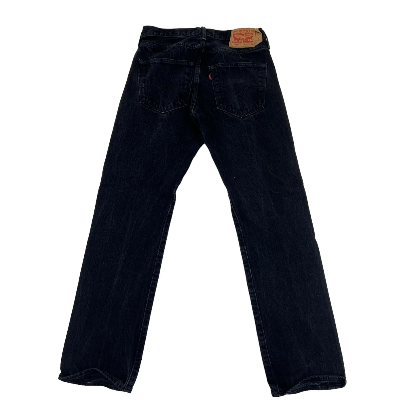 GM218 Levi's リーバイス 501 デニムパンツ ジーンズ ジーパン Gパン ロングパンツ ボトムス ブラック系 メンズ W31