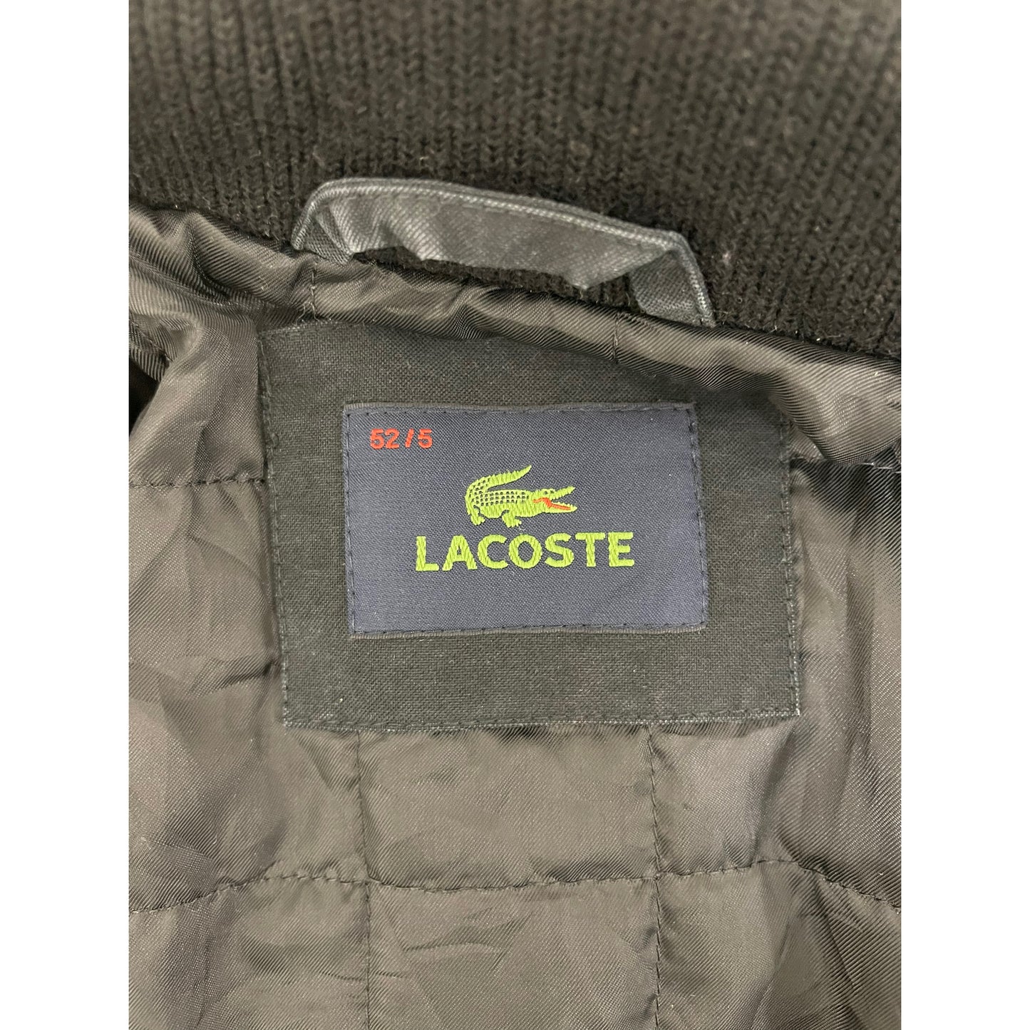 GC139 LACOSTE 中綿ジャケット ジャケット ブラック系 メンズ