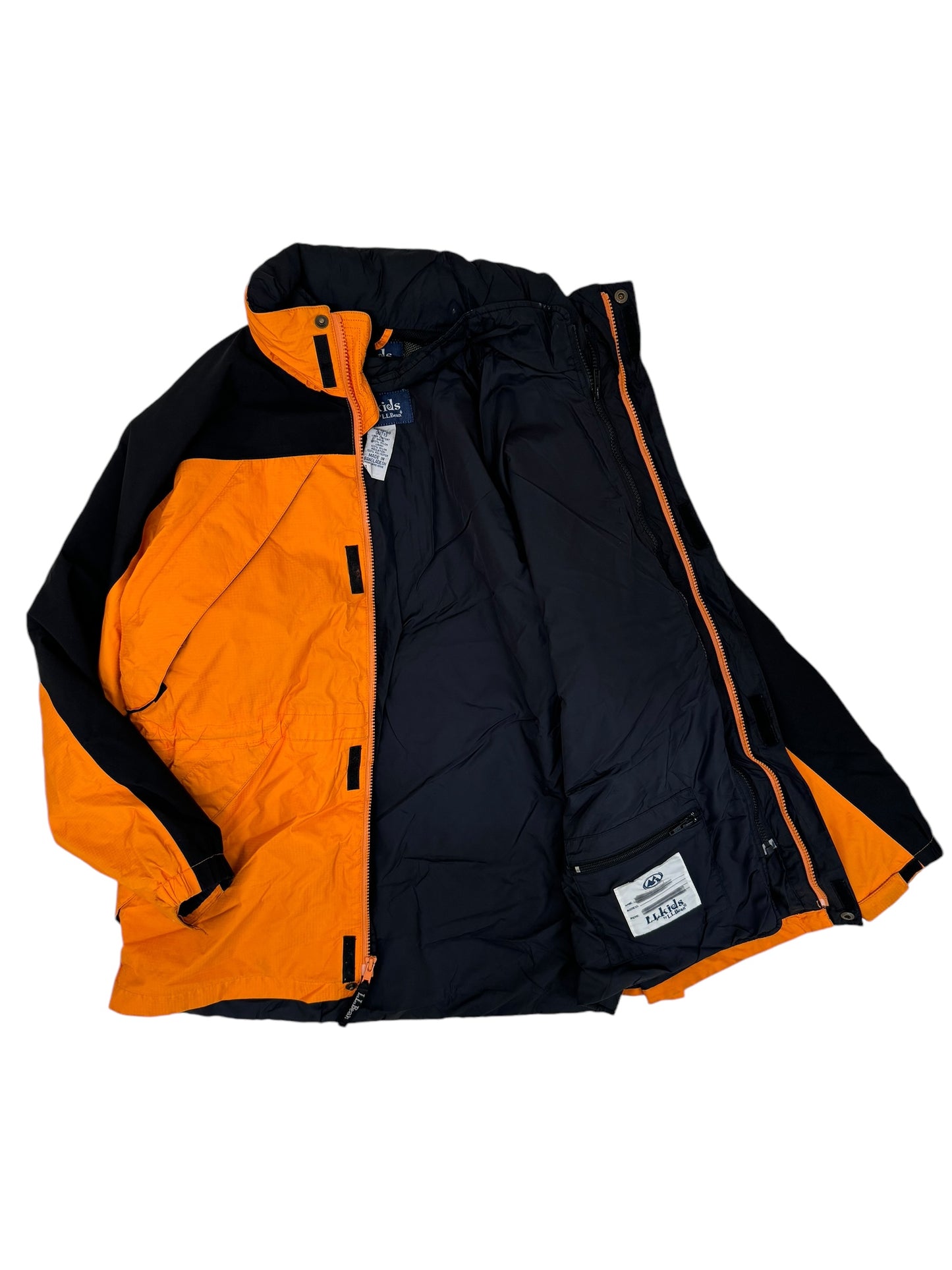 GC940 LLKids by L.L.Bean エルエルビーンキッズ キッズ ジュニア 子供服 ゴアテックス ナイロンジャケット ジャケット 羽織り オレンジ キッズサイズXL