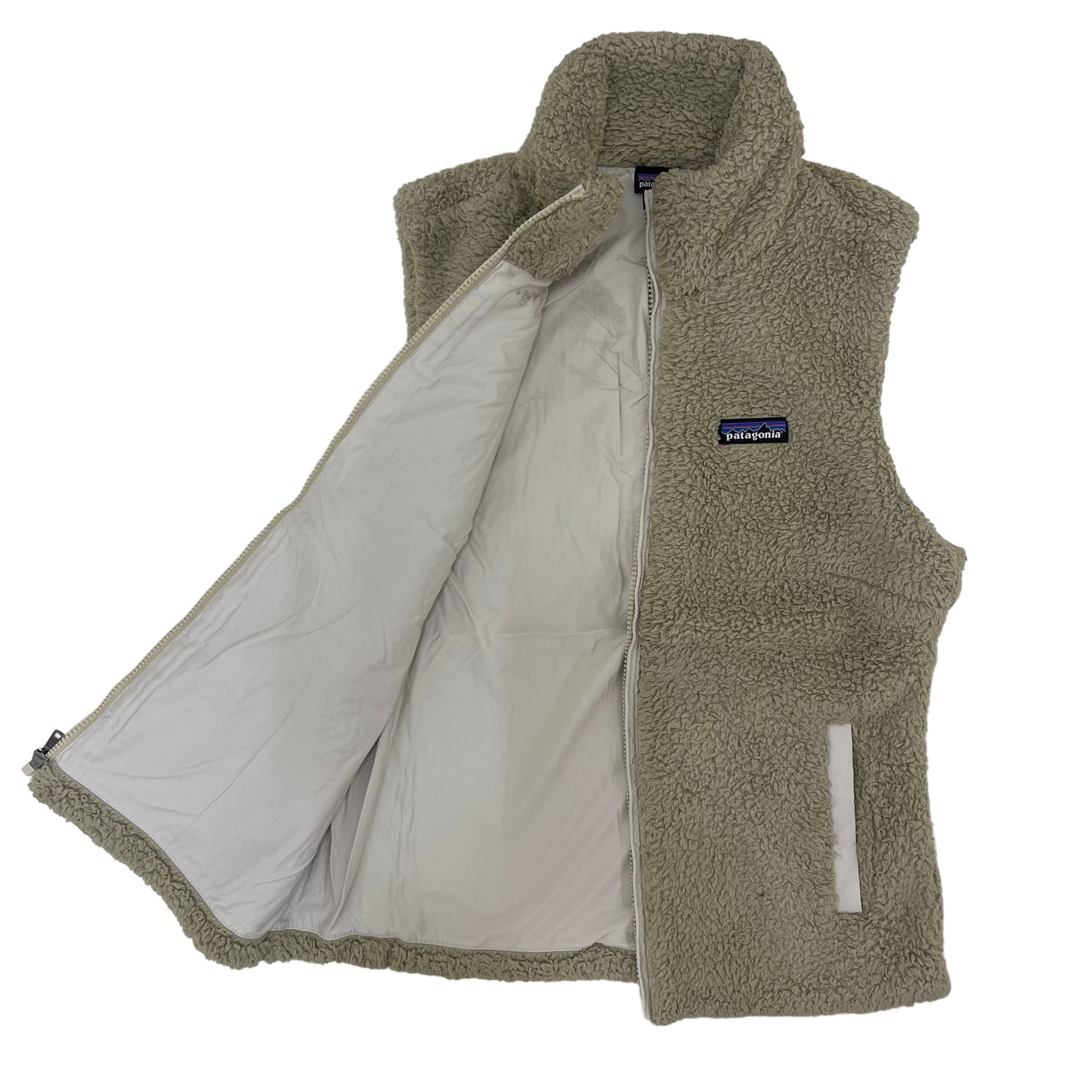 GC359 patagonia フリースベスト ベスト ベージュ レディース サイズM
