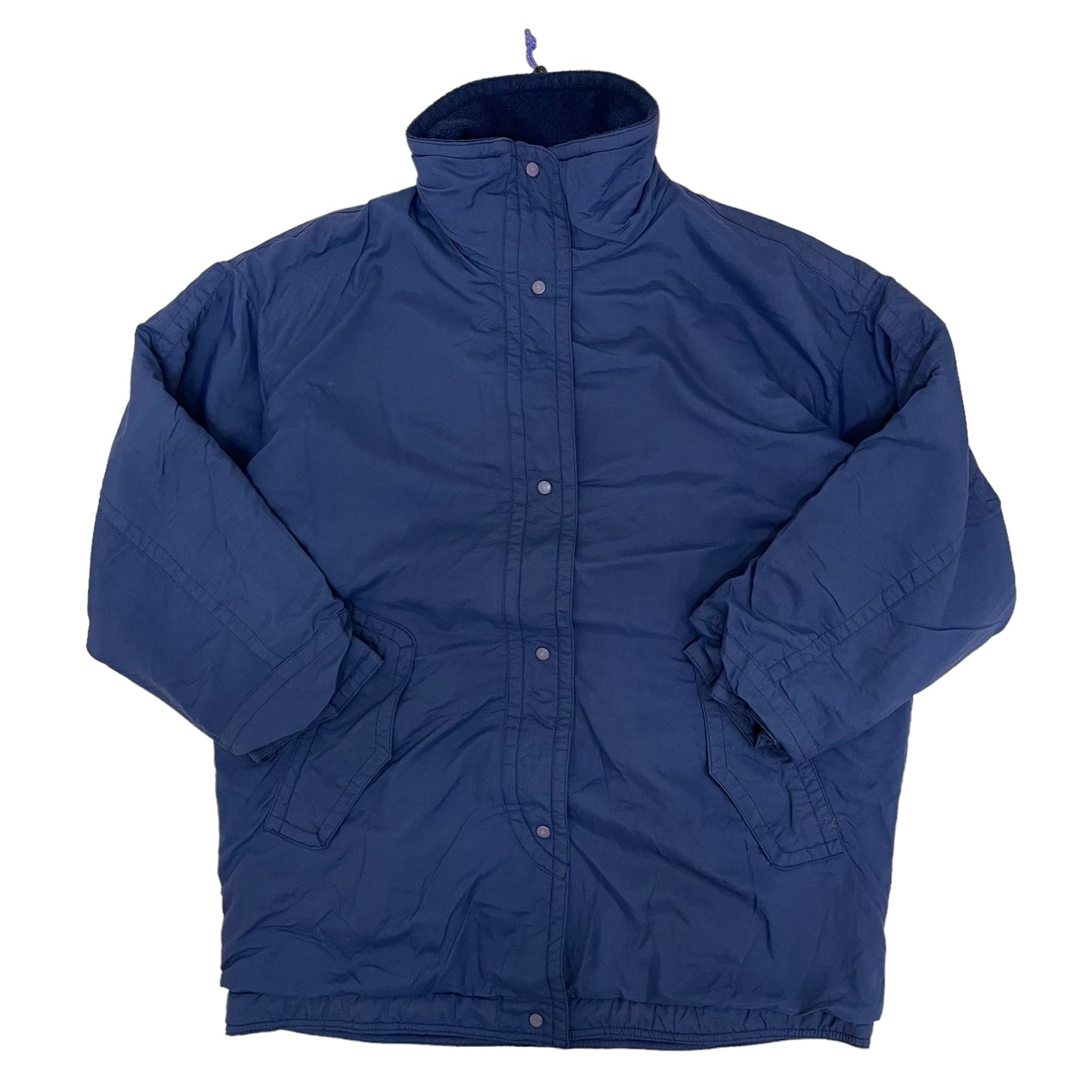 GC427 USA製 patagonia キャプリーンコート キャプリーンジャケット ジップアップ ネイビー レディース サイズXS