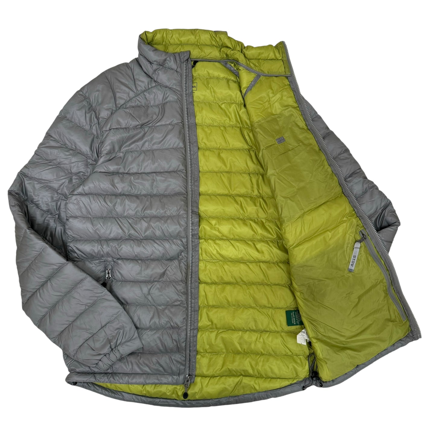 GC933 L.L.Bean エルエルビーン ダウンジャケット ダウン ジャケット トップス 羽織り 長袖 グレー メンズ サイズM
