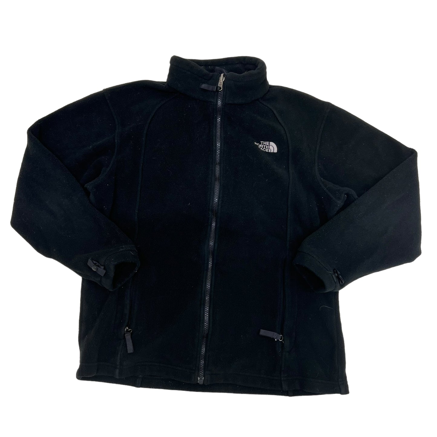 GM362 THE NORTH FACE ザノースフェイス 長袖 ジップアップ フリース ジャケット 上着 羽織り トップス ブラック レディース 実寸参考