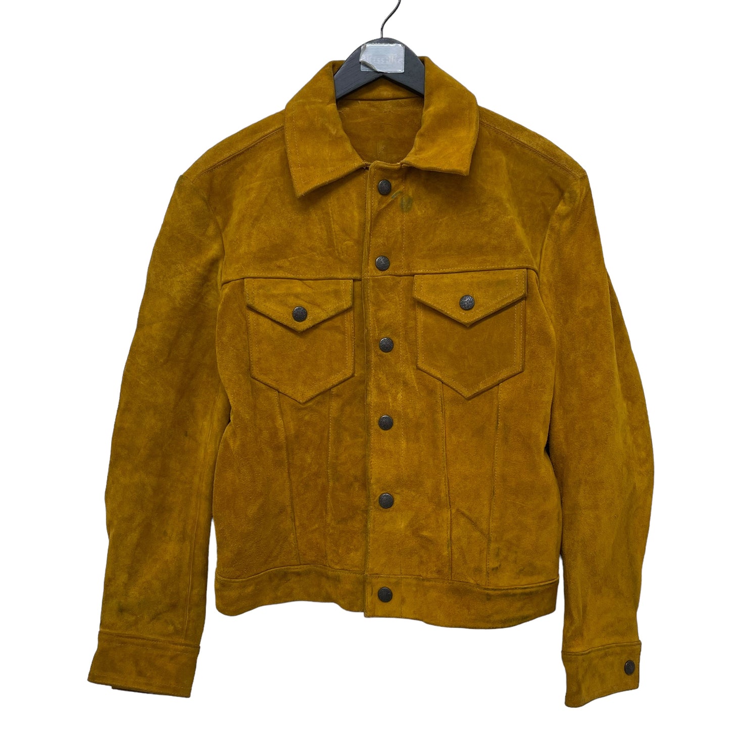 GC320 70'S SUEDE TRUCKER JACKET ジャケット レザージャケット マスタード メンズ