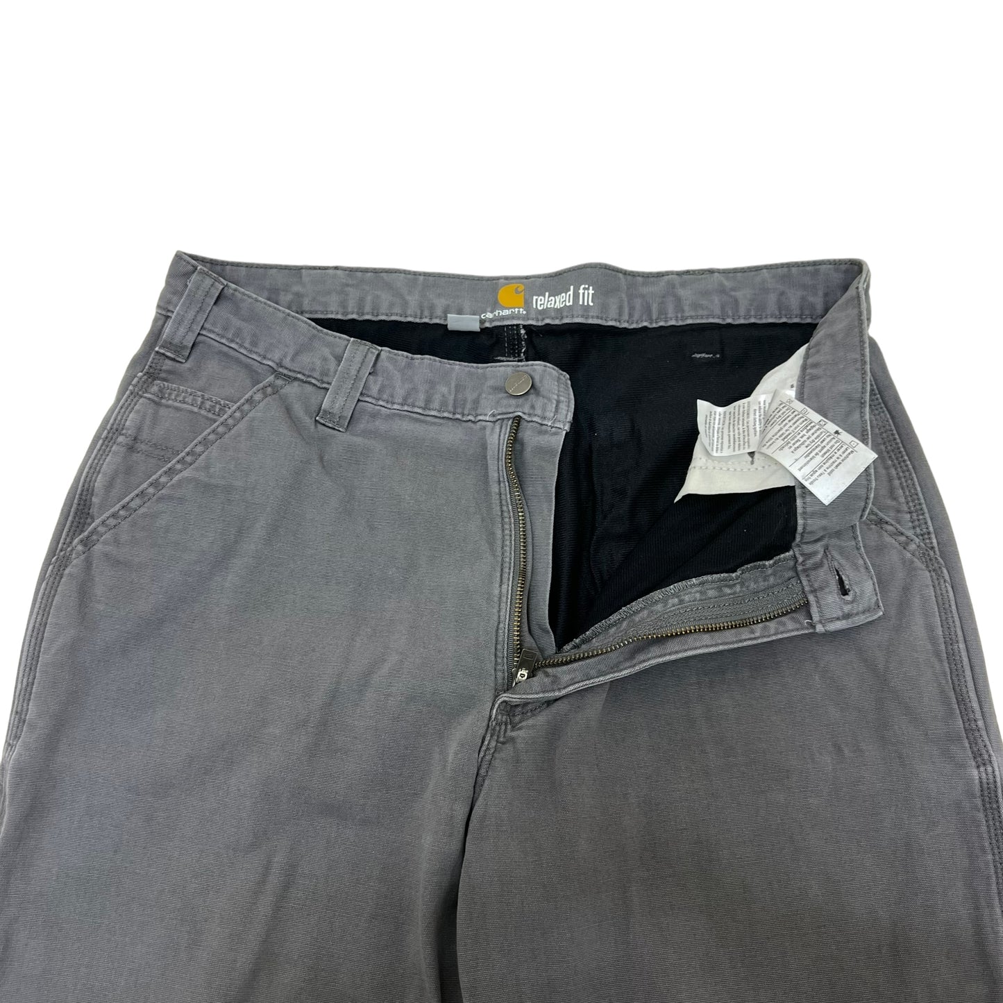 GM185 Carhartt カーハート relaxed fit ワークパンツ ロングパンツ 長ズボン ボトムス グレー系 メンズ 36